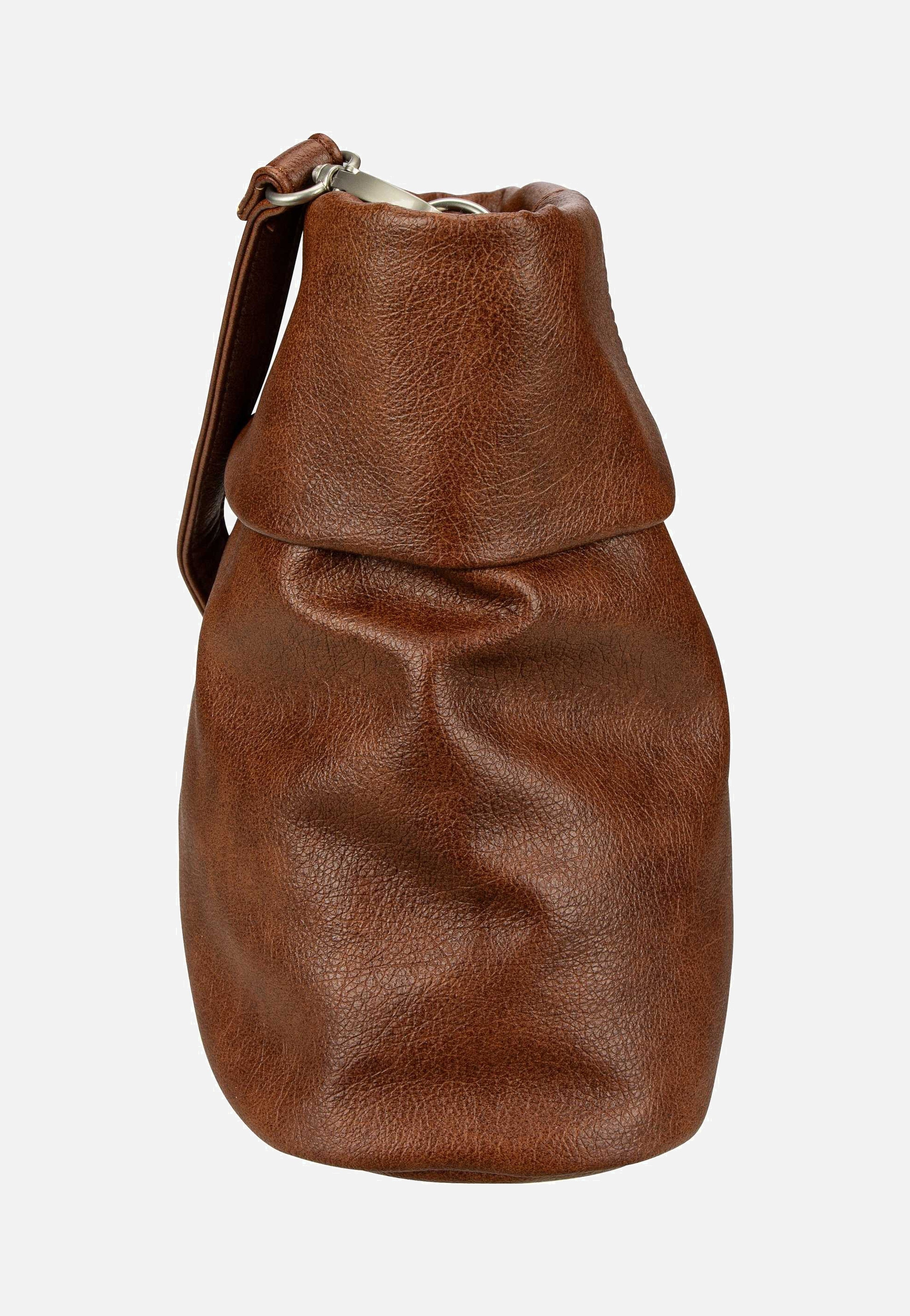 zwei Mademoiselle M8 Cognac Pouch Bag