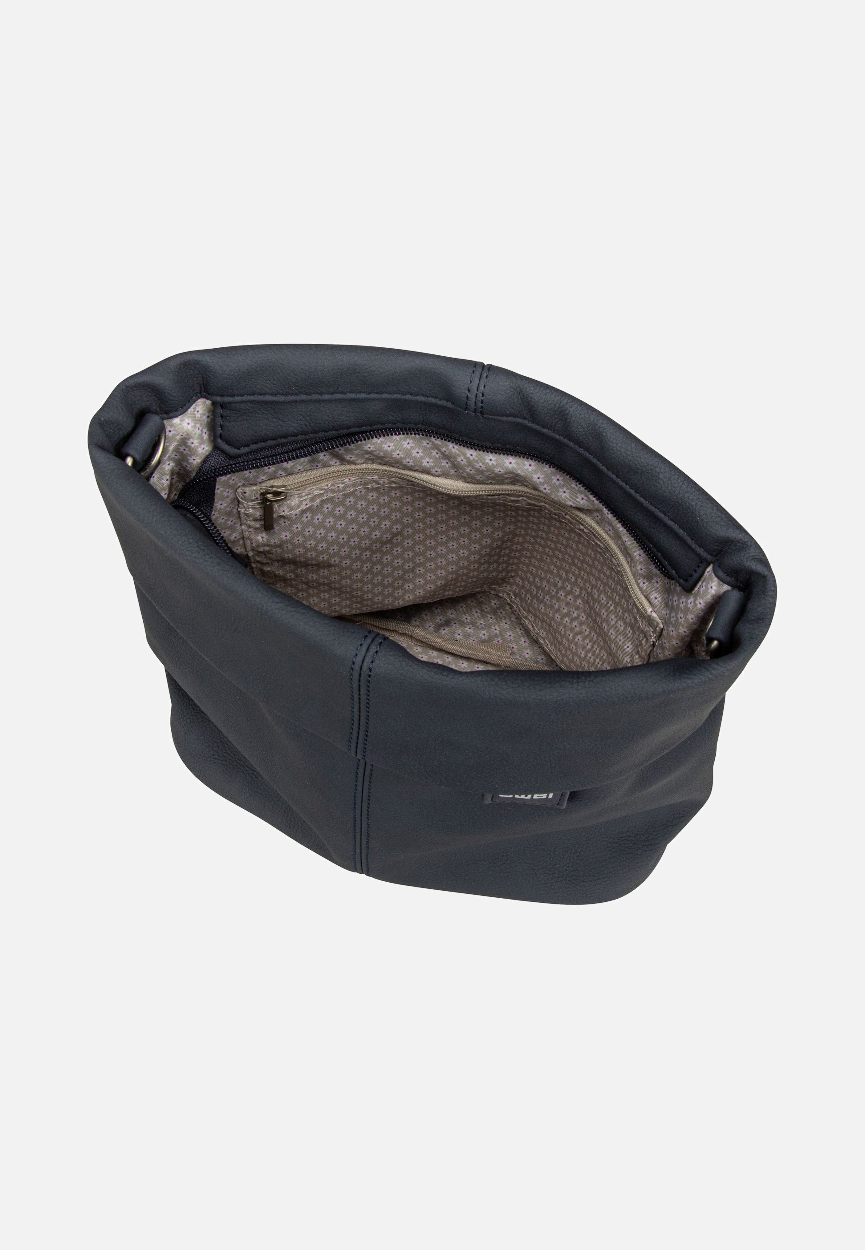 zwei Mademoiselle M8 Nubuk/Ink Pouch Bag