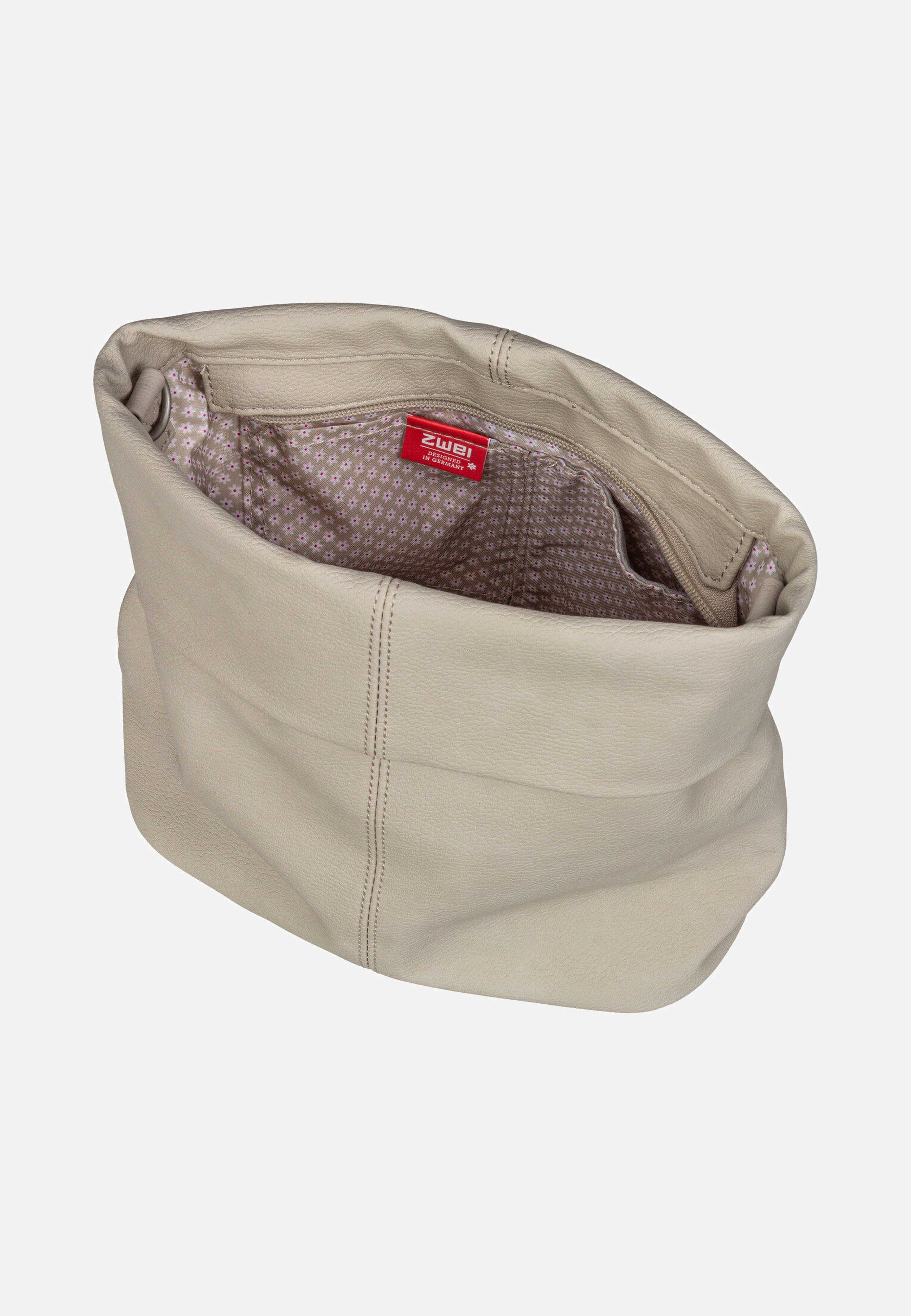 zwei Mademoiselle M8 Nubuk/Linen Pouch Bag