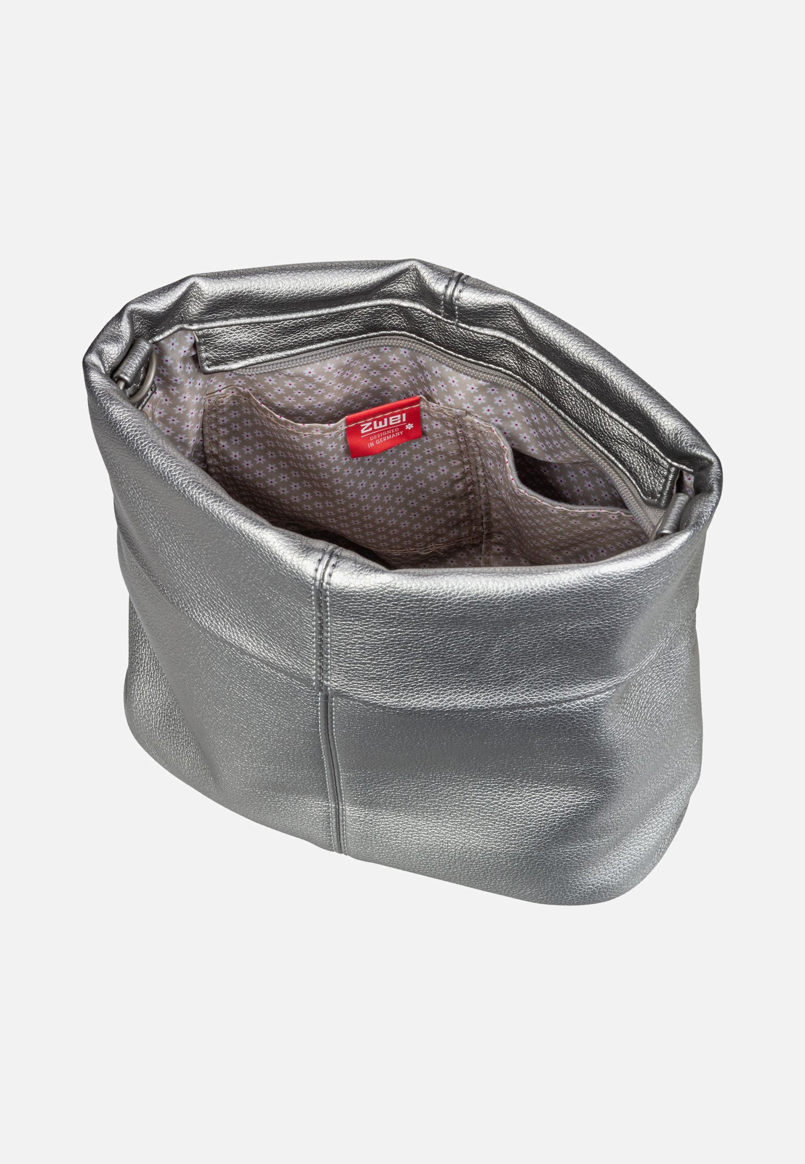zwei Mademoiselle M8 Silver Pouch Bag