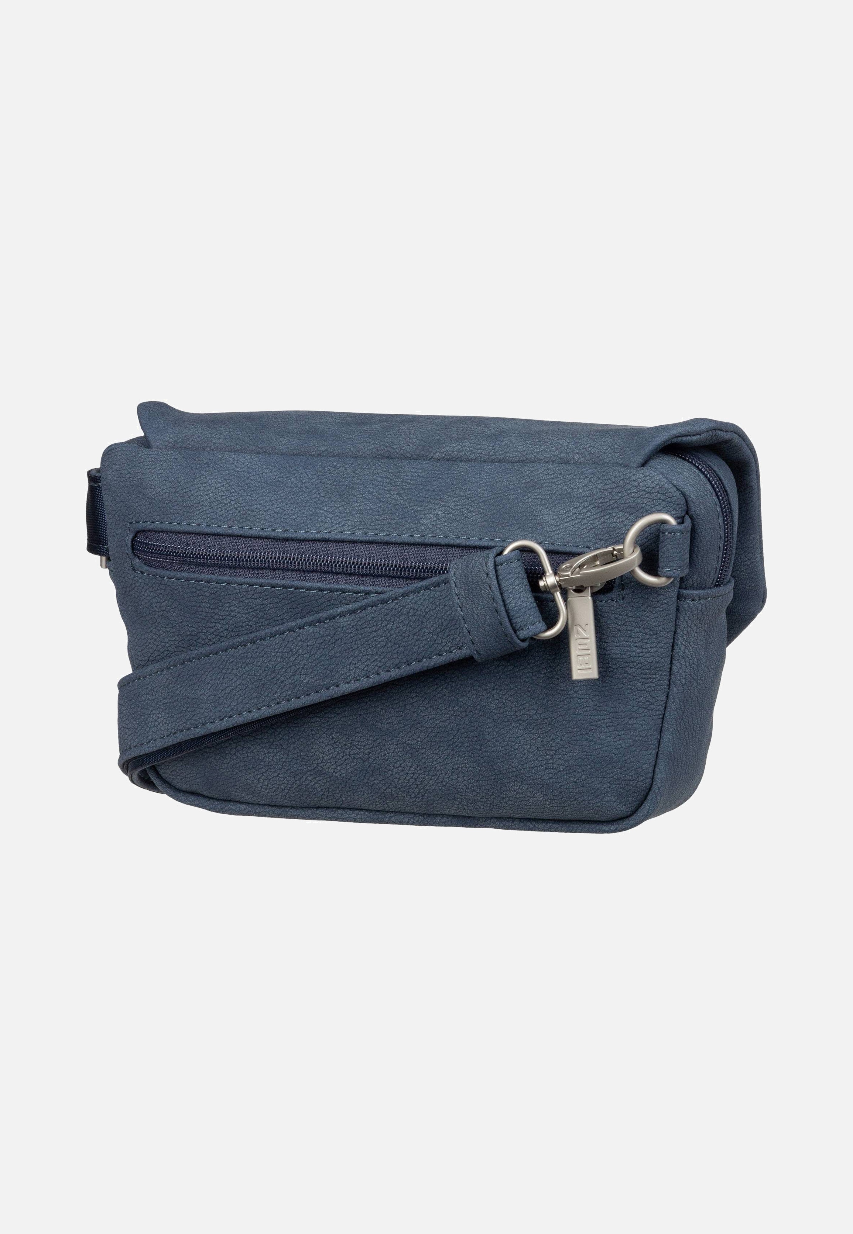 zwei - Mademoiselle MH40 Nubuk/Blue - Crossbody Bag | Women-Image