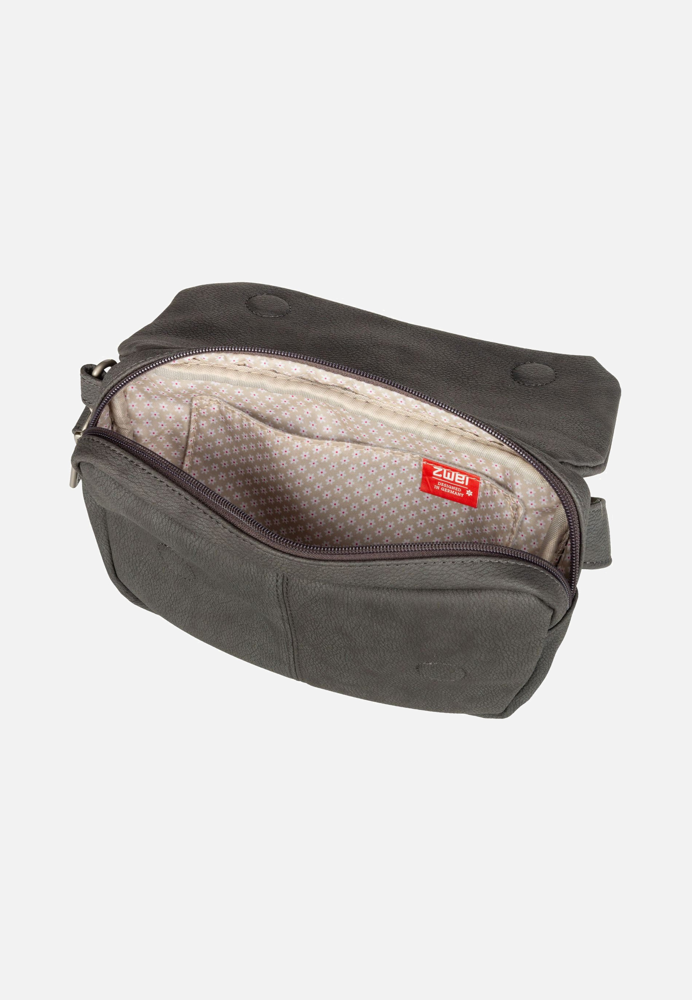 zwei - Mademoiselle MH40 Nubuk/Stone - Crossbody Bag | Women-Image