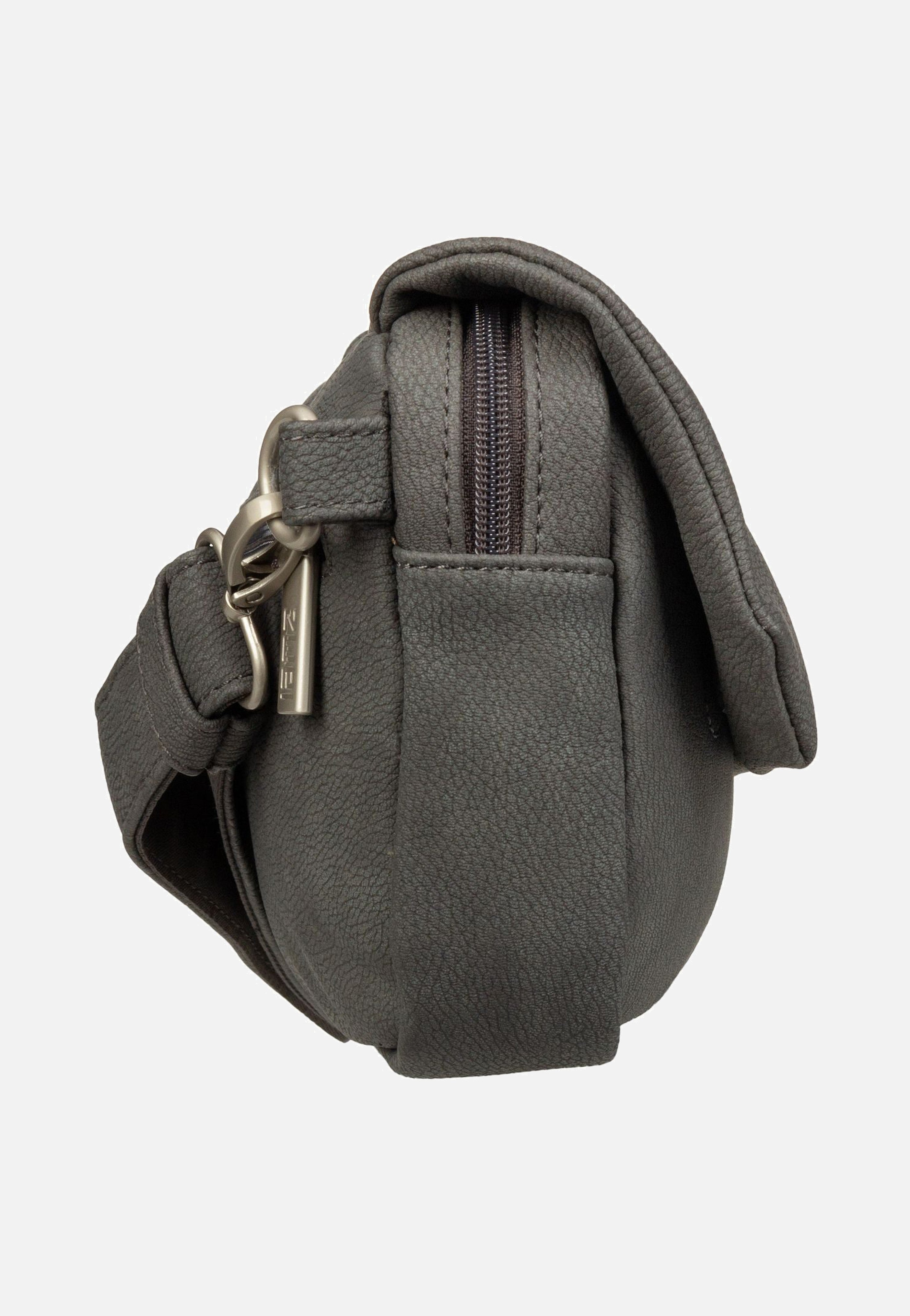 zwei - Mademoiselle MH40 Nubuk/Stone - Crossbody Bag | Women-Image