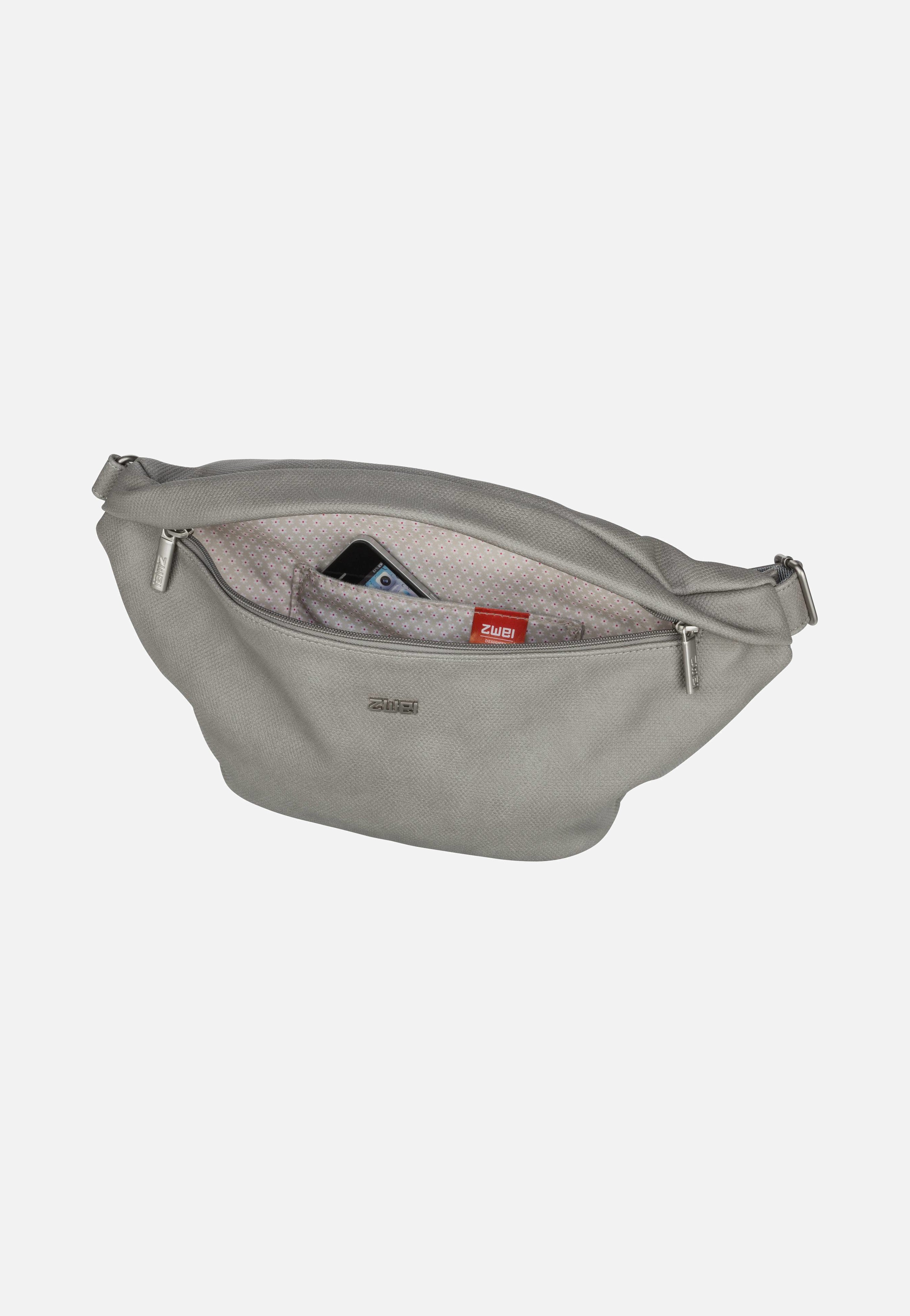 zwei - Mademoiselle MH80 Canvas/Grey - Fanny Pack | Women-Image