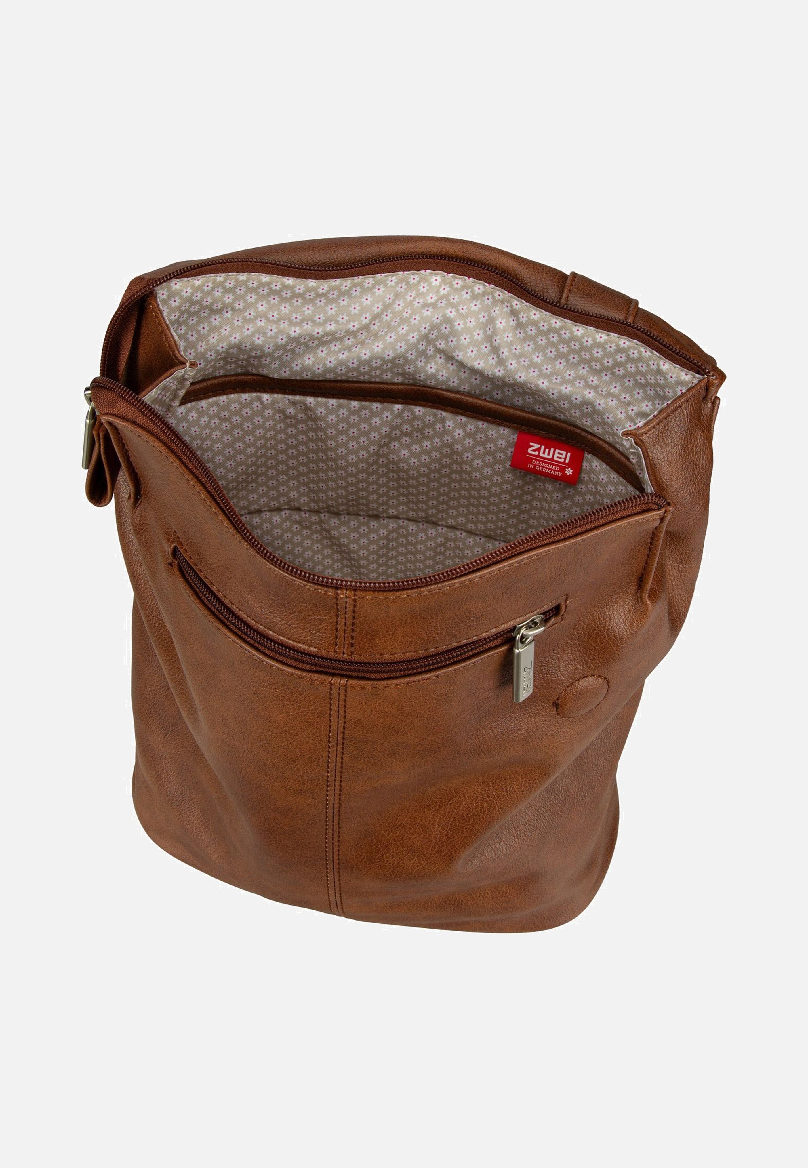 zwei Mademoiselle MR13 Cognac Backpack