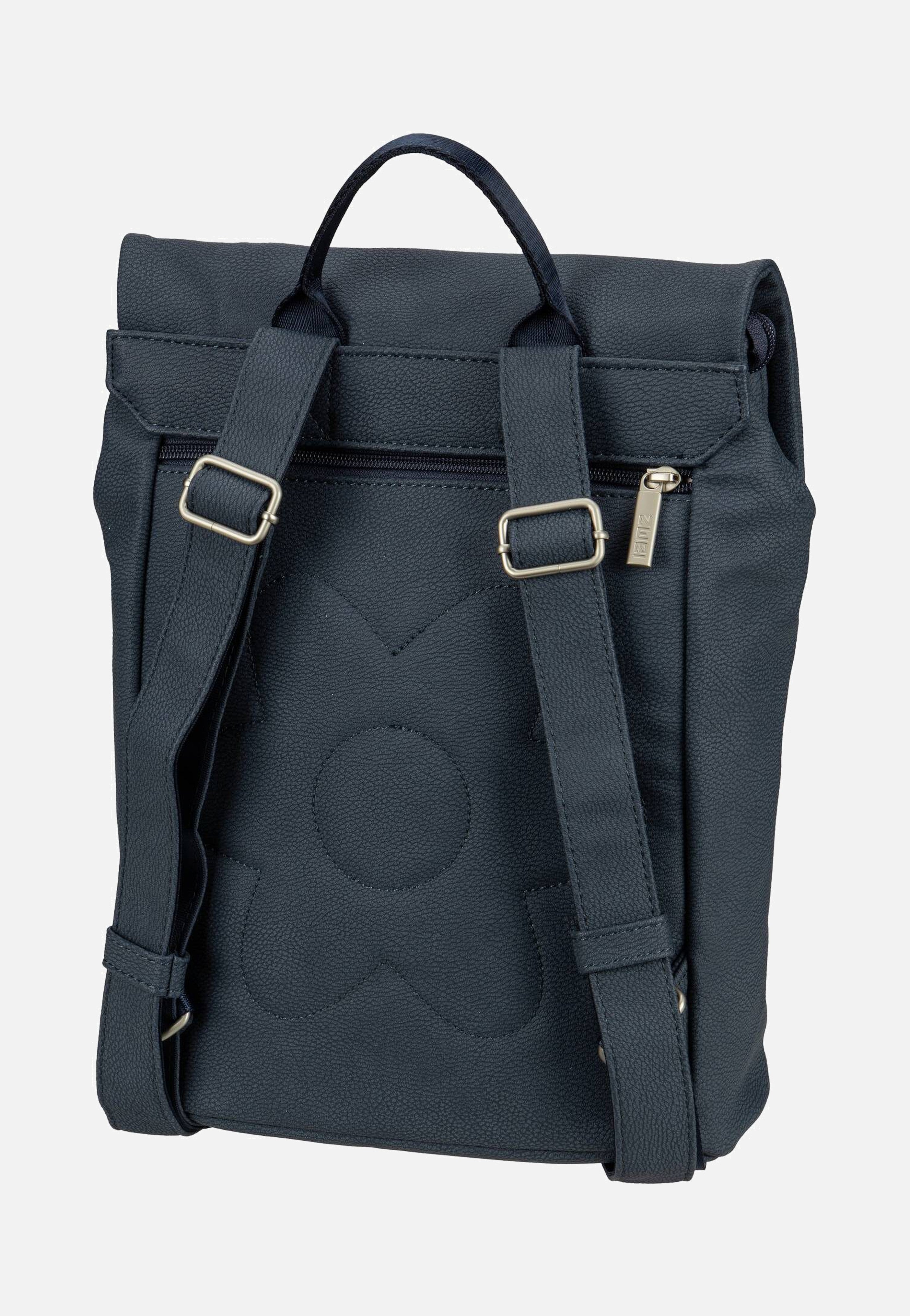zwei Mademoiselle MR13 Nubuk/Blue Backpack
