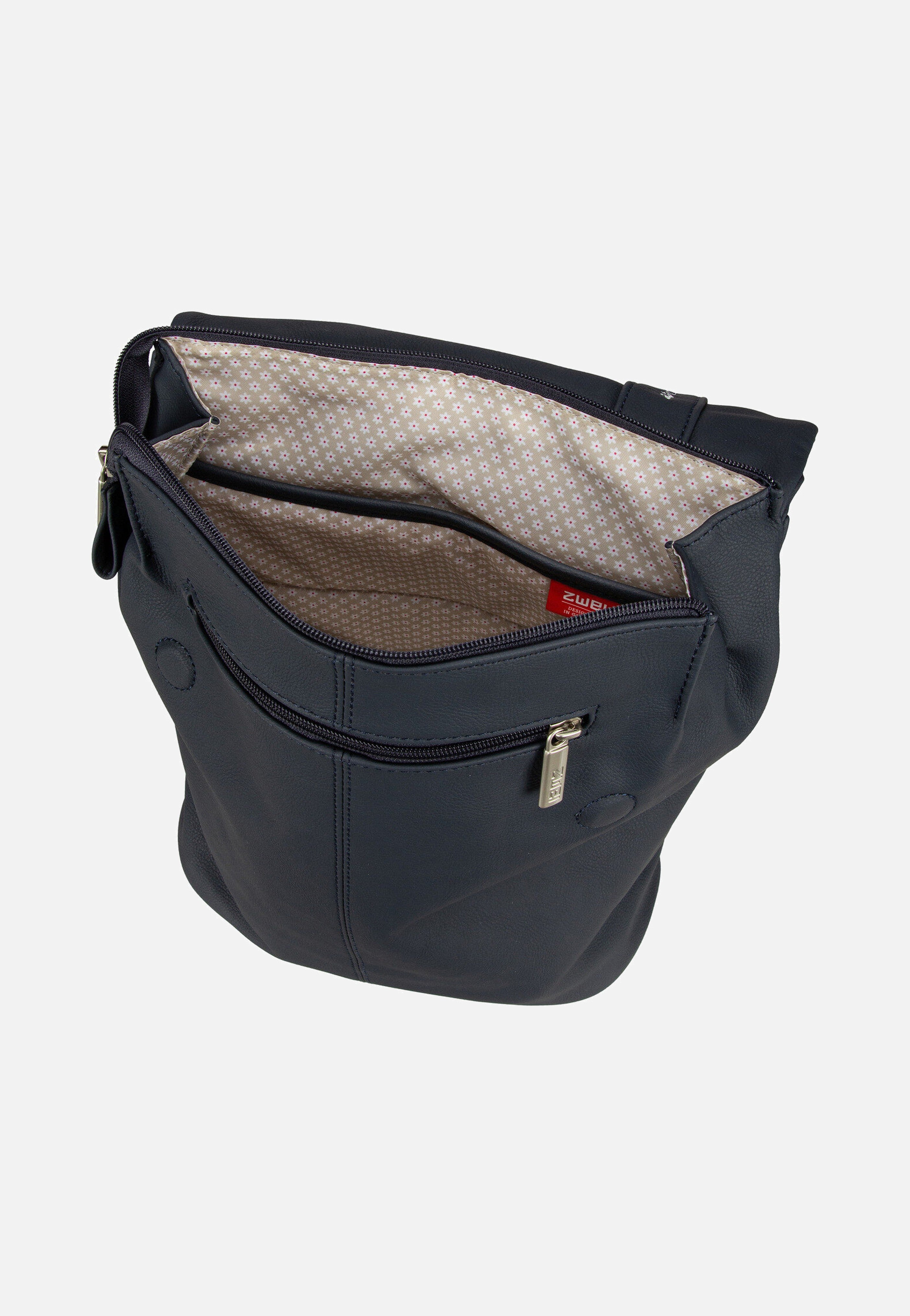 zwei Mademoiselle MR13 Nubuk/Ink Backpack