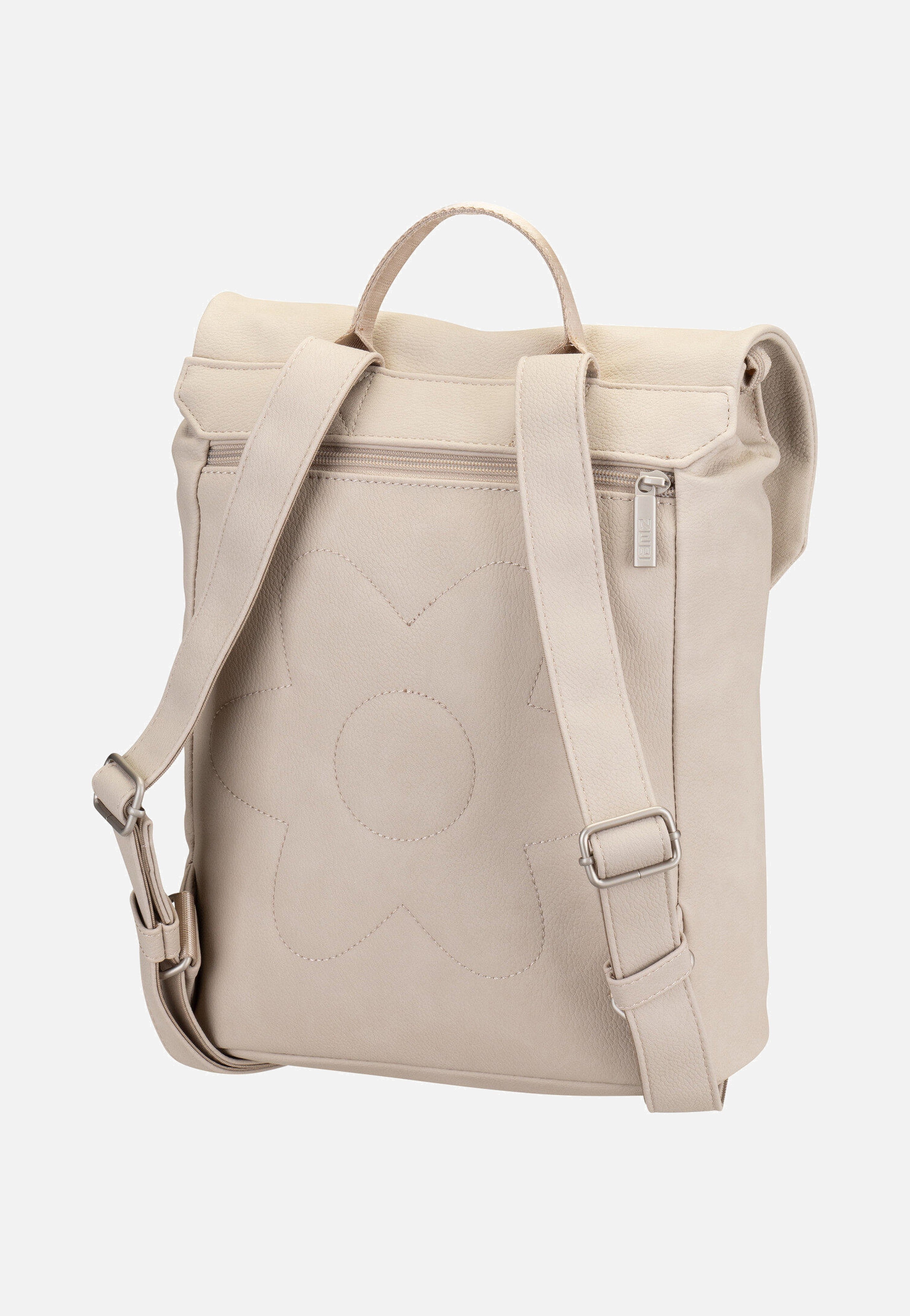 zwei Mademoiselle MR13 Nubuk/Linen Backpack