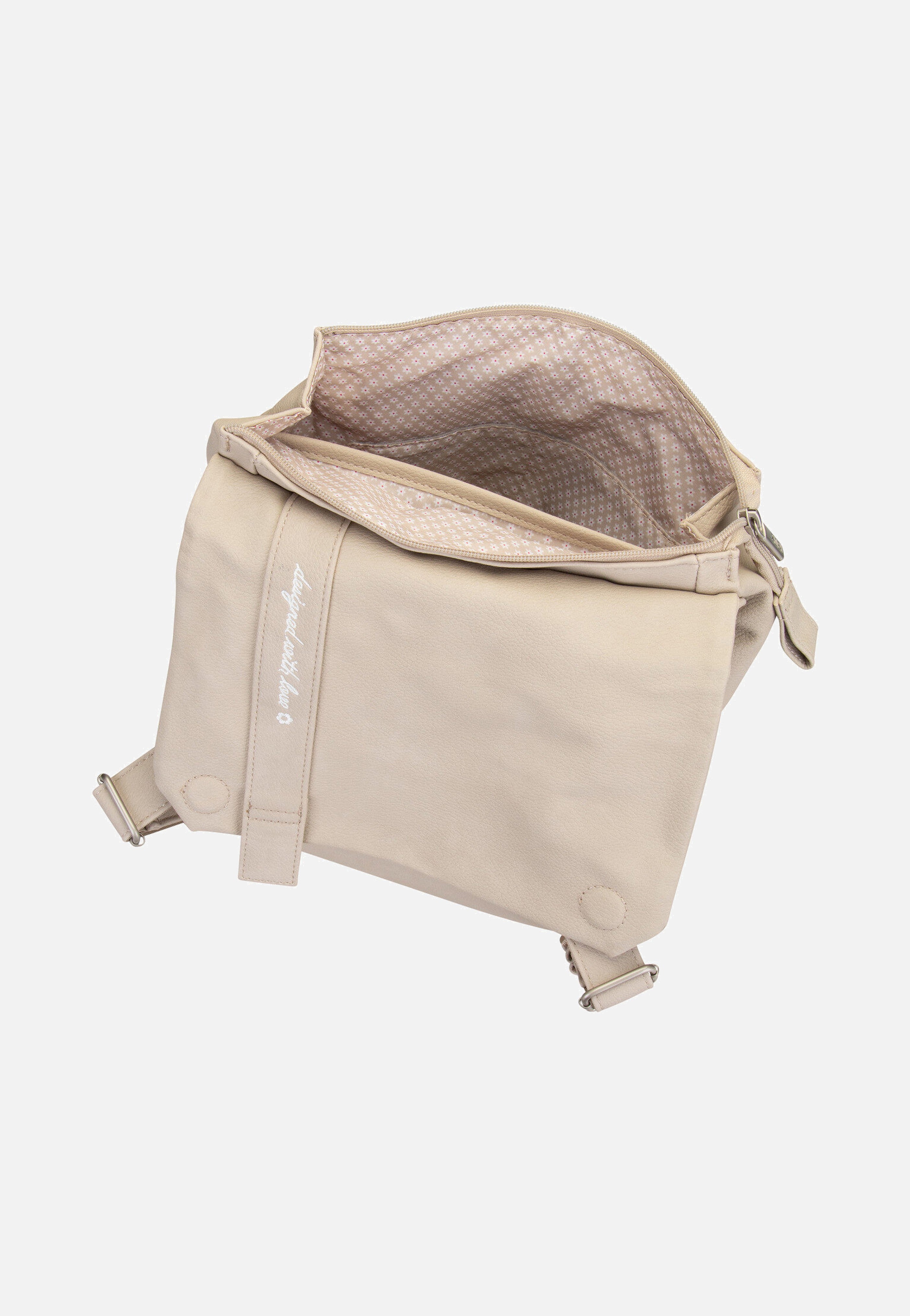 zwei Mademoiselle MR13 Nubuk/Linen Backpack