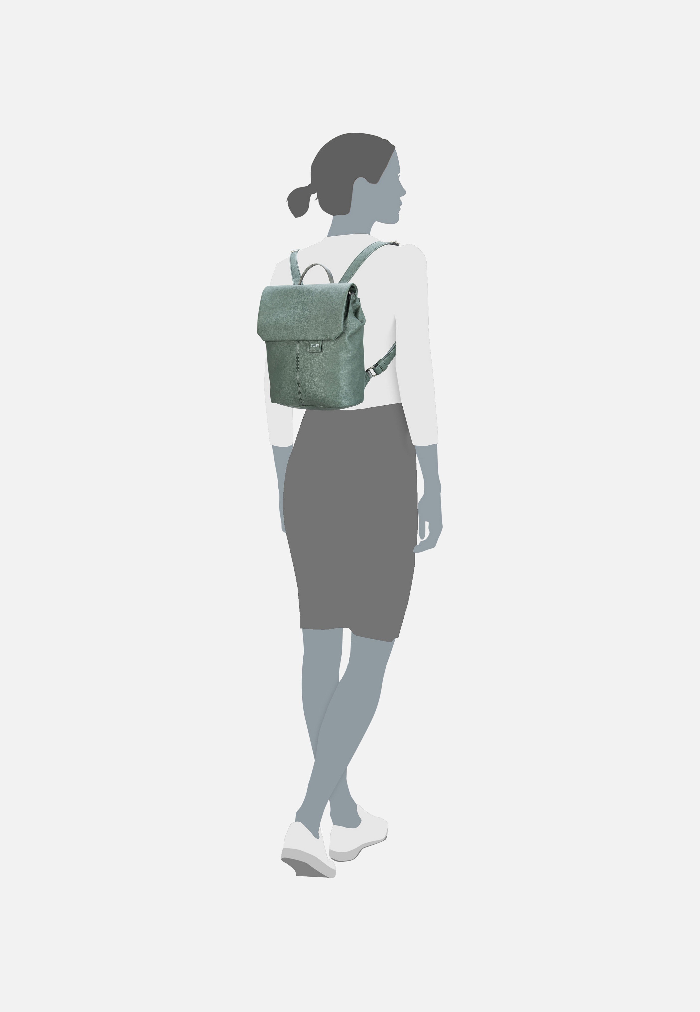 zwei - Mademoiselle MR8 Eucalyptus - Backpack | Women-Image