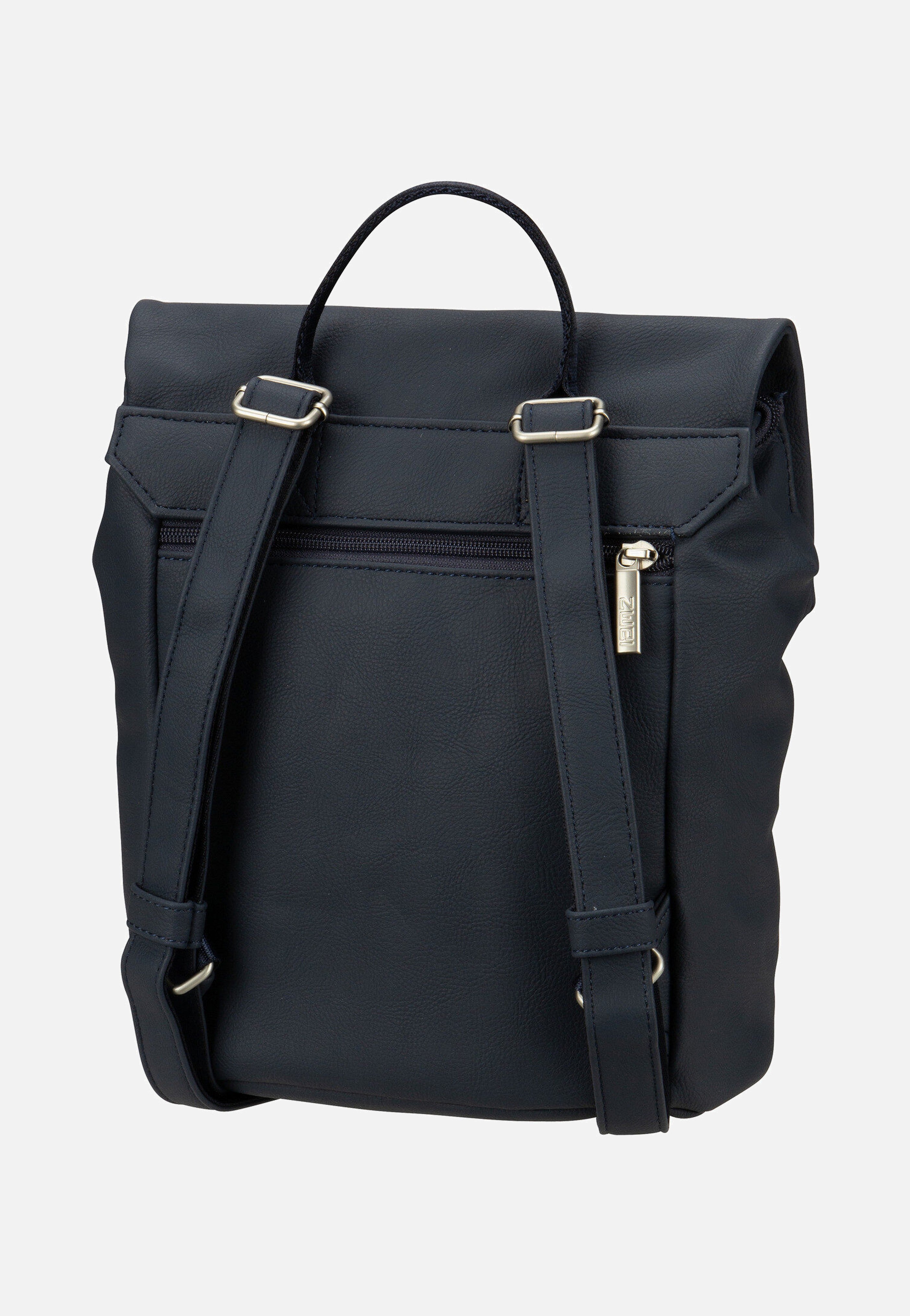 zwei - Mademoiselle MR8 Nubuk/Blue - Backpack | Women-Image