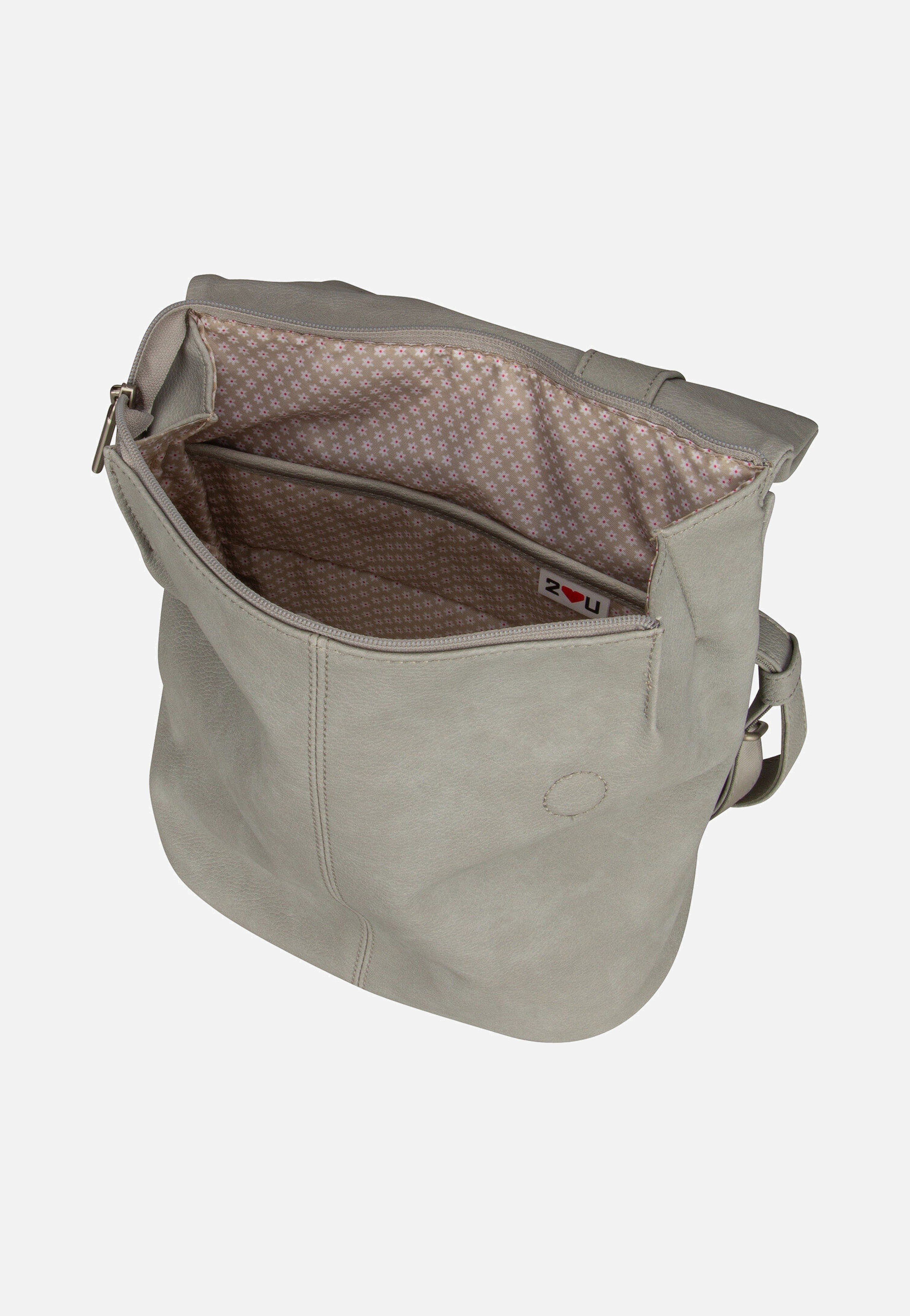 zwei Mademoiselle MR8 Nubuk/Ice Backpack