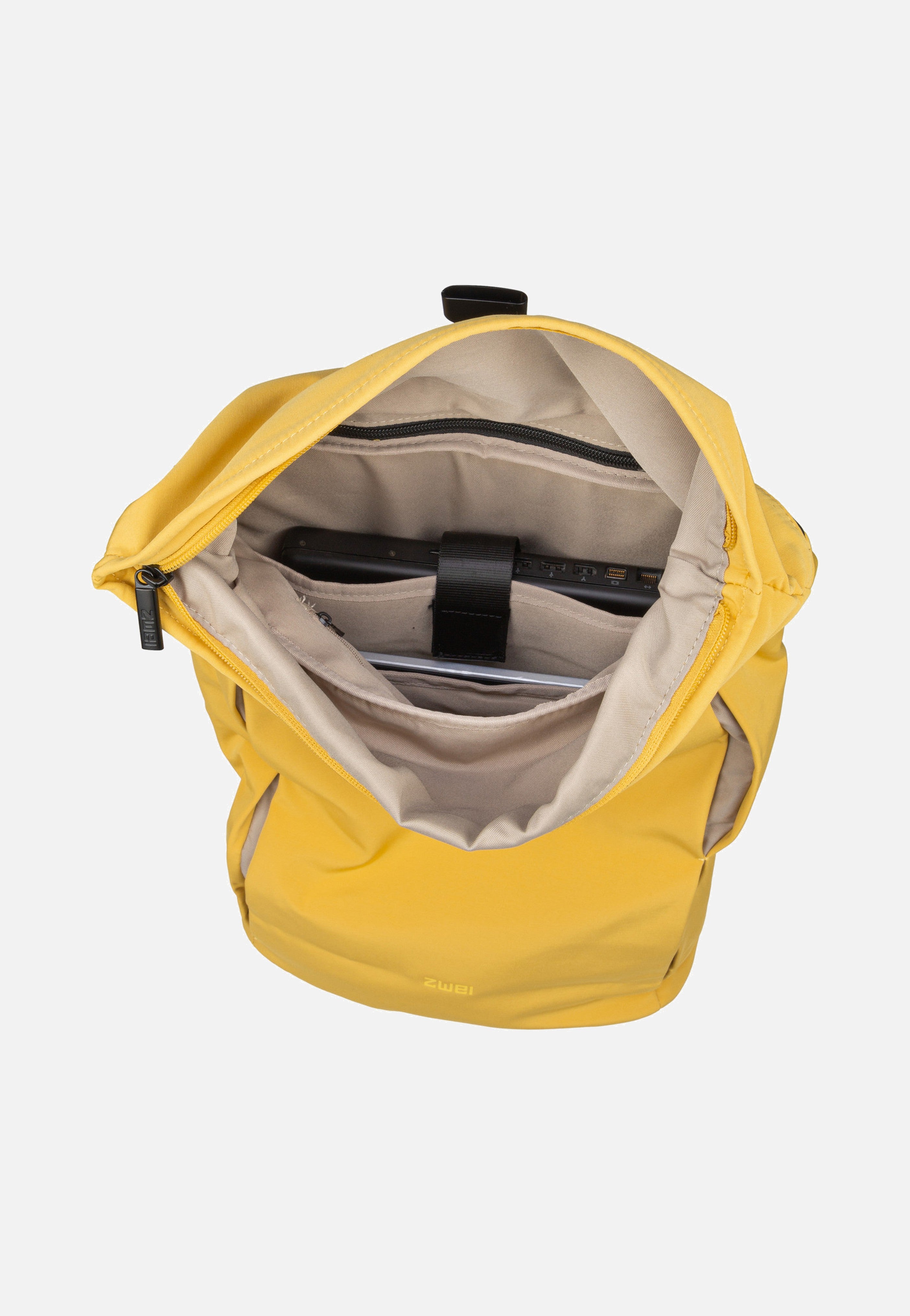 zwei - Toni TOR250 Yellow - Rolltop Backpack | Neutral-Image