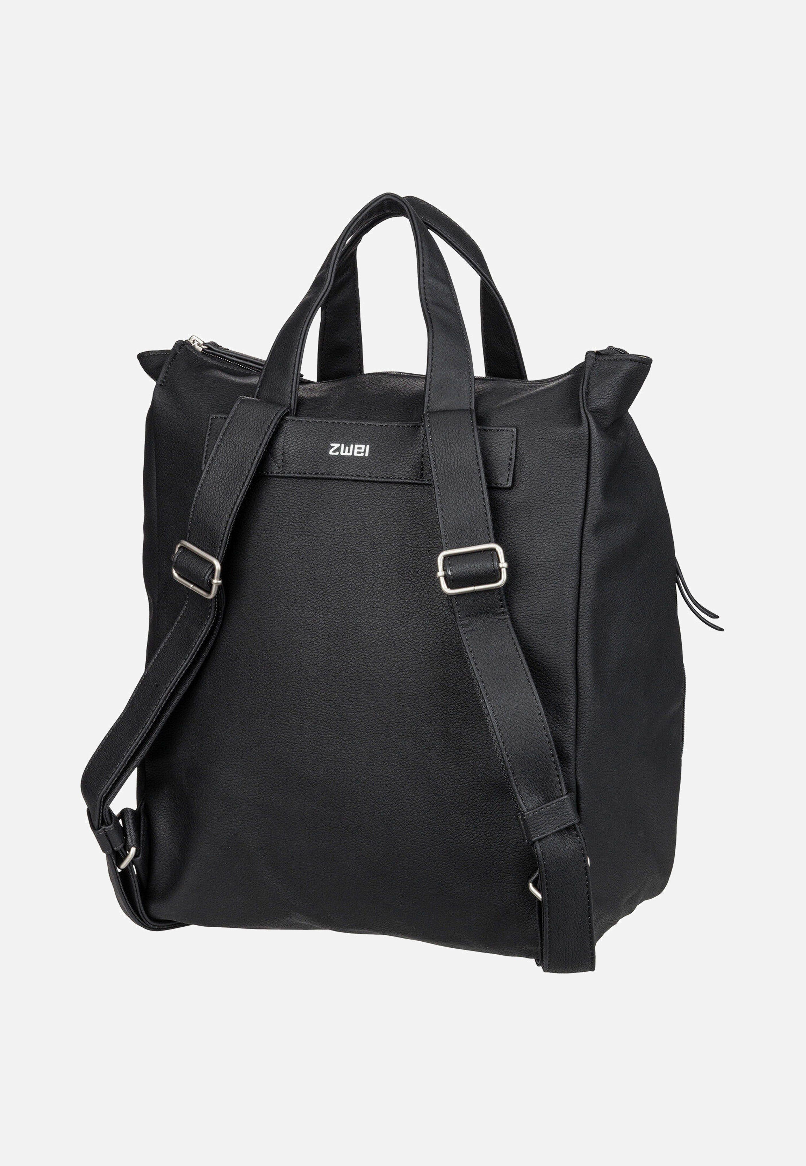 zwei - Yuna YUR150 Nubuk/Black - Backpack | Women-Image