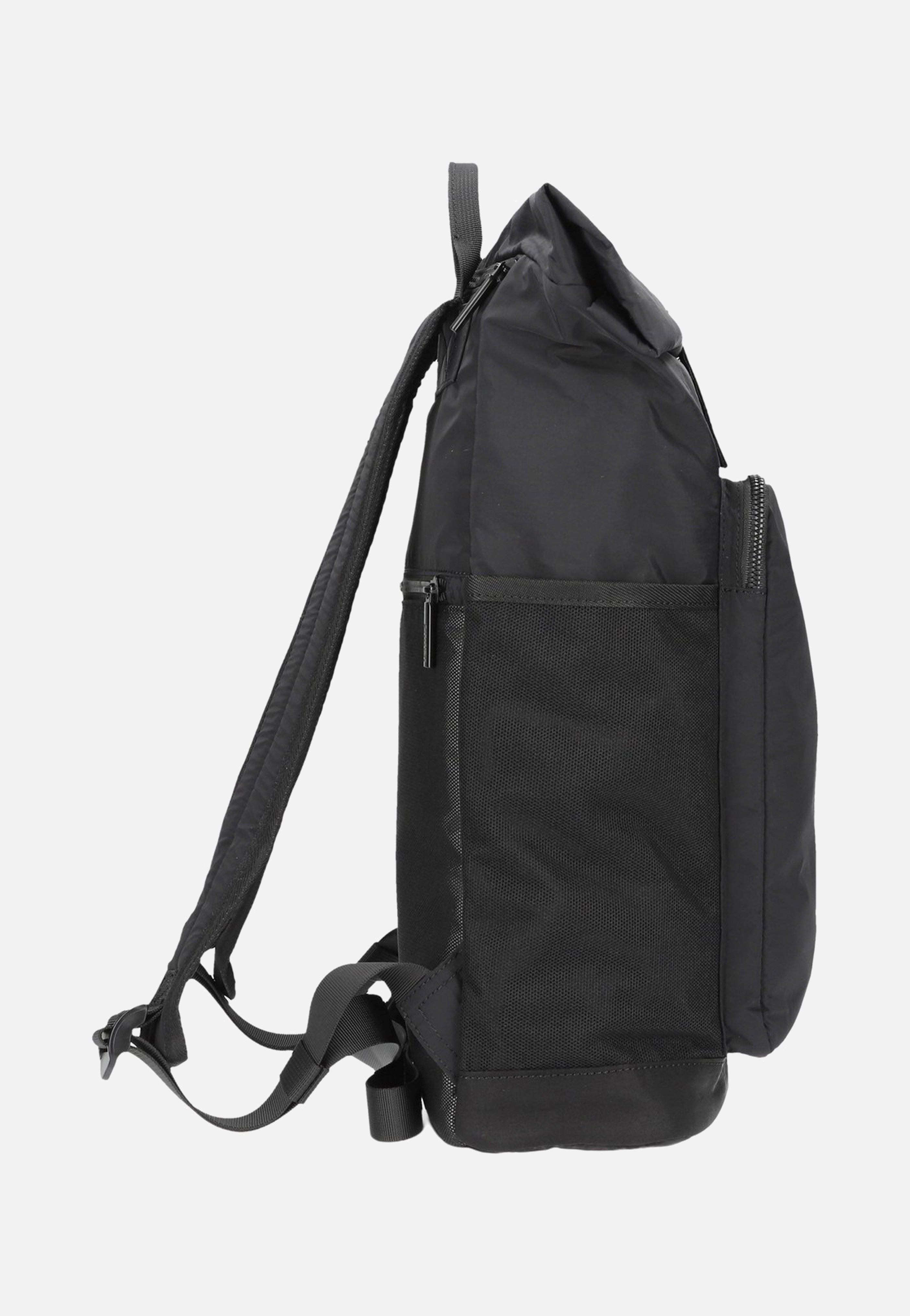 zwei Bonny BOR180 Black Rolltop Backpack