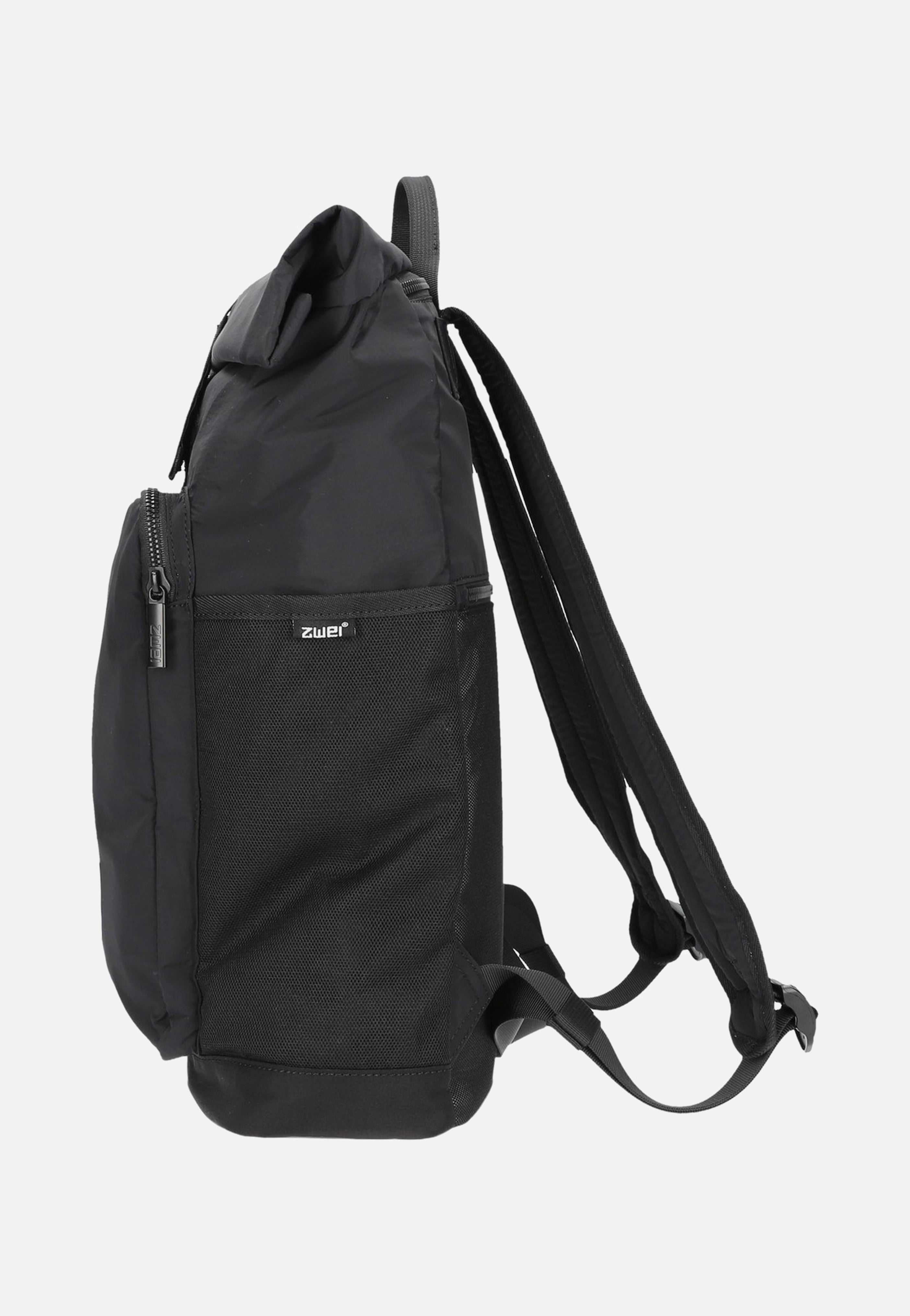 zwei Bonny BOR180 Black Rolltop Backpack