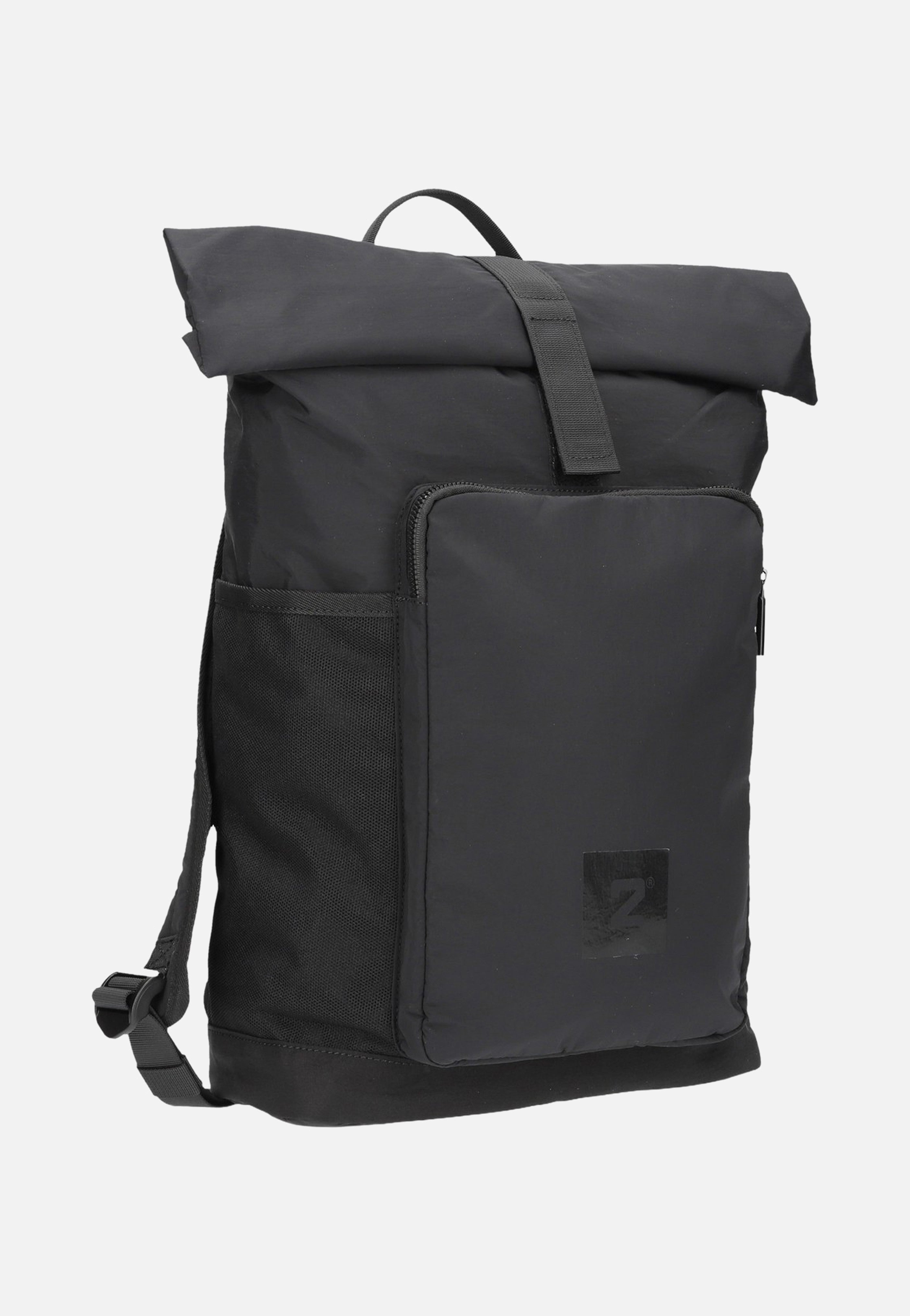 zwei Bonny BOR180 Black Rolltop Backpack