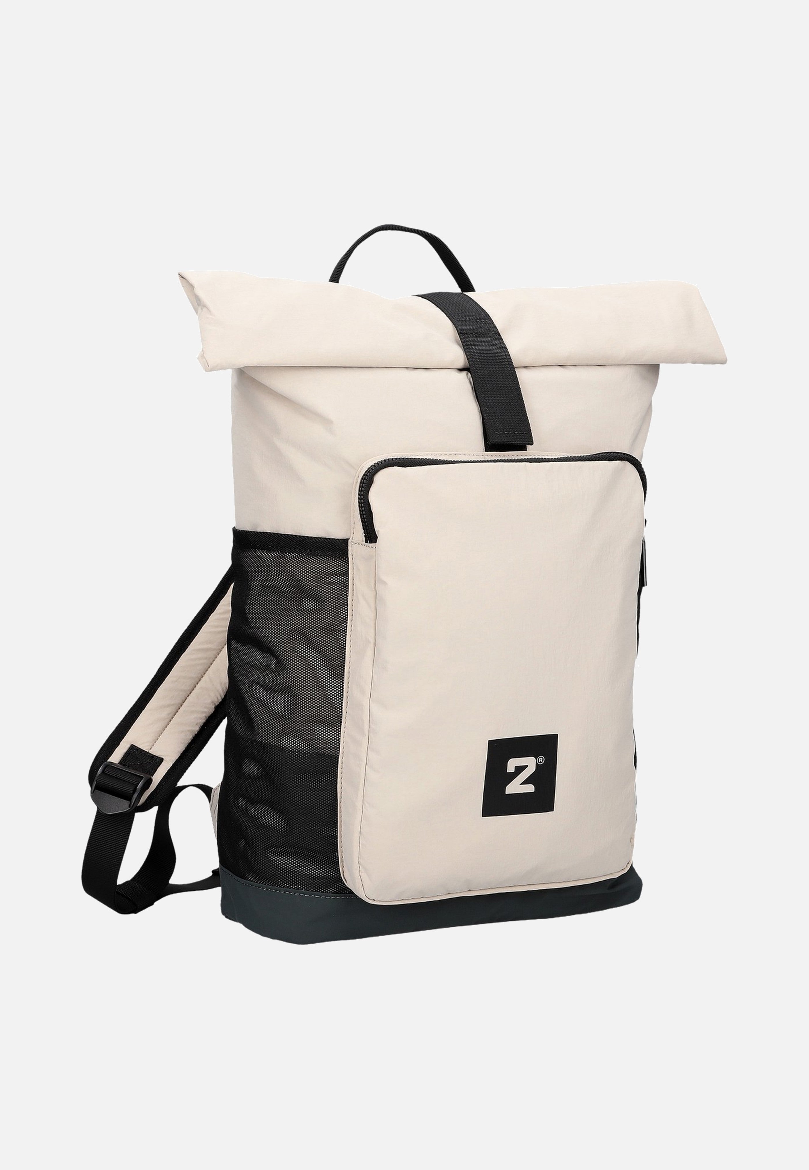 zwei Bonny BOR180 Sand Rolltop Backpack