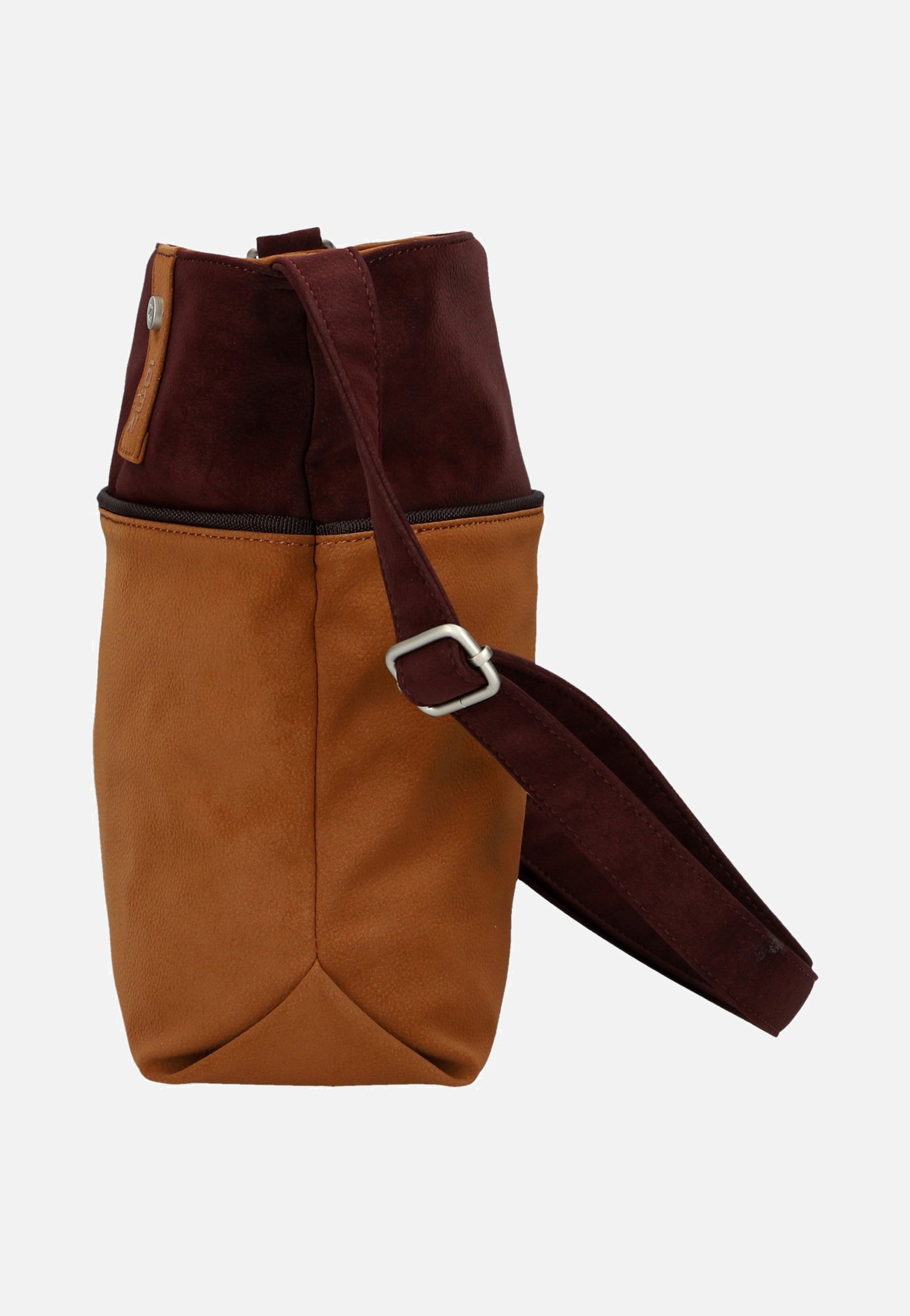 zwei Jana J10 Nubuk/Cognac Pouch Bag