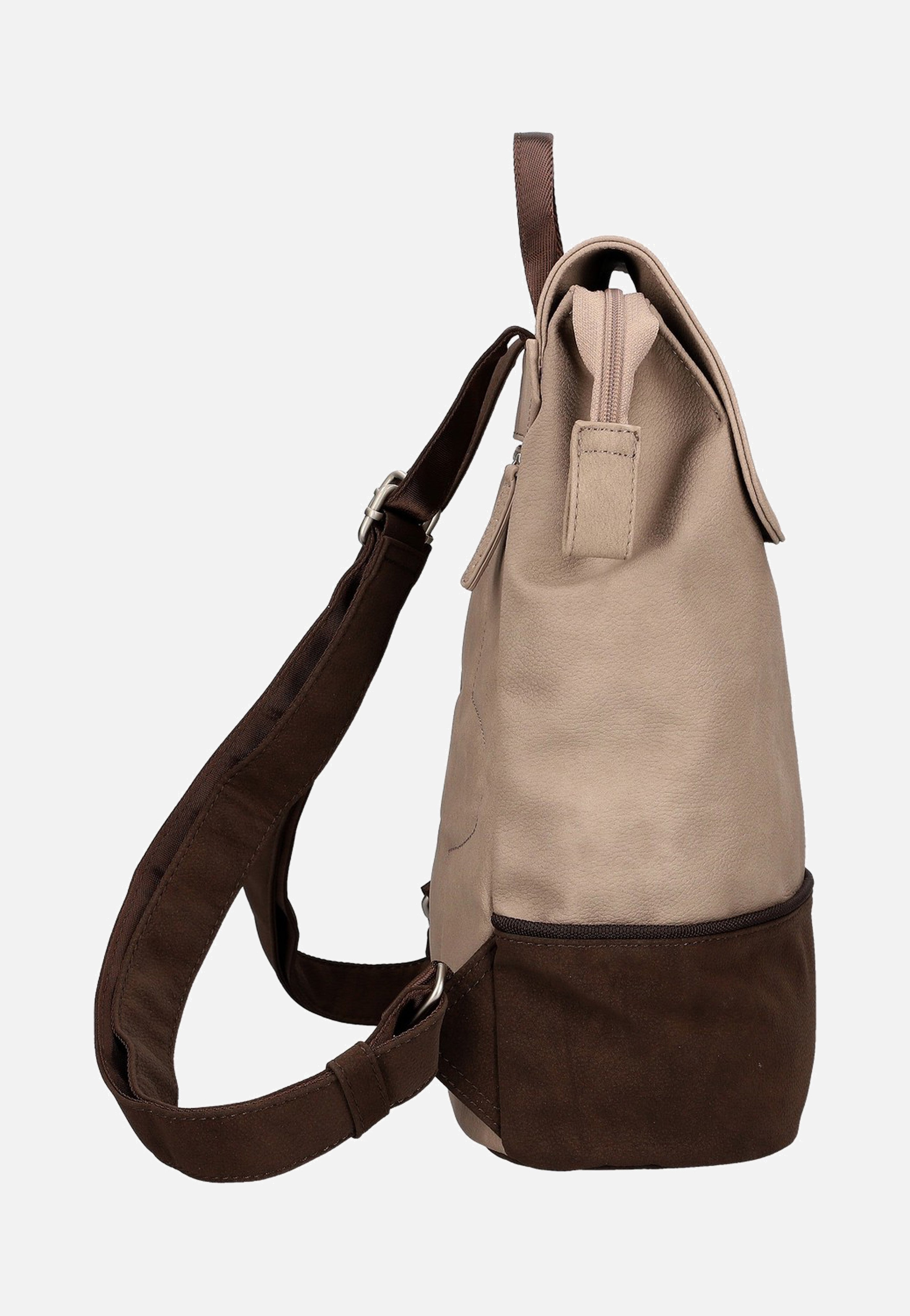 zwei Jana JR13 Nubuk/Espresso Backpack