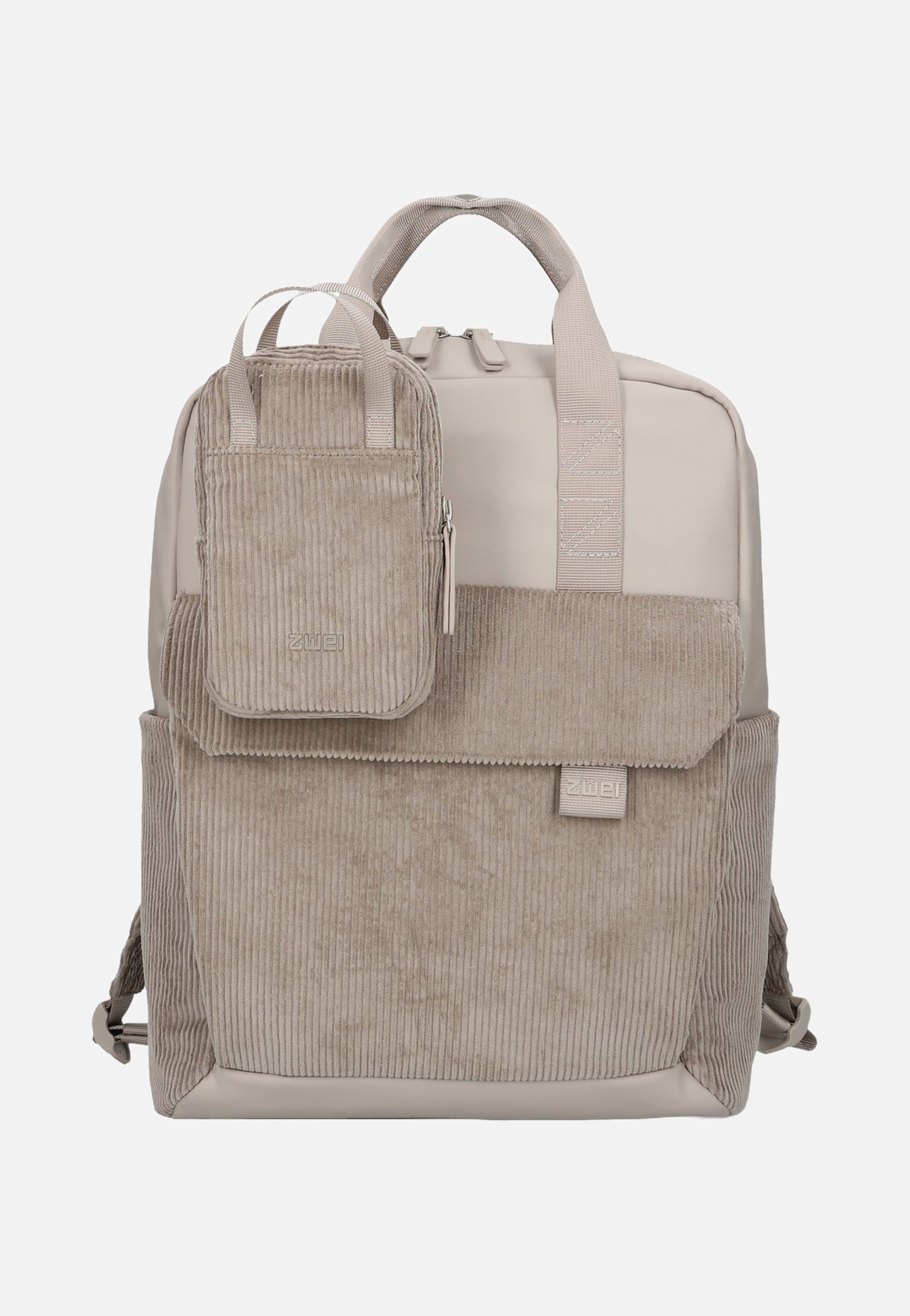 zwei Lou LUR160 Cord/Mocca Backpack