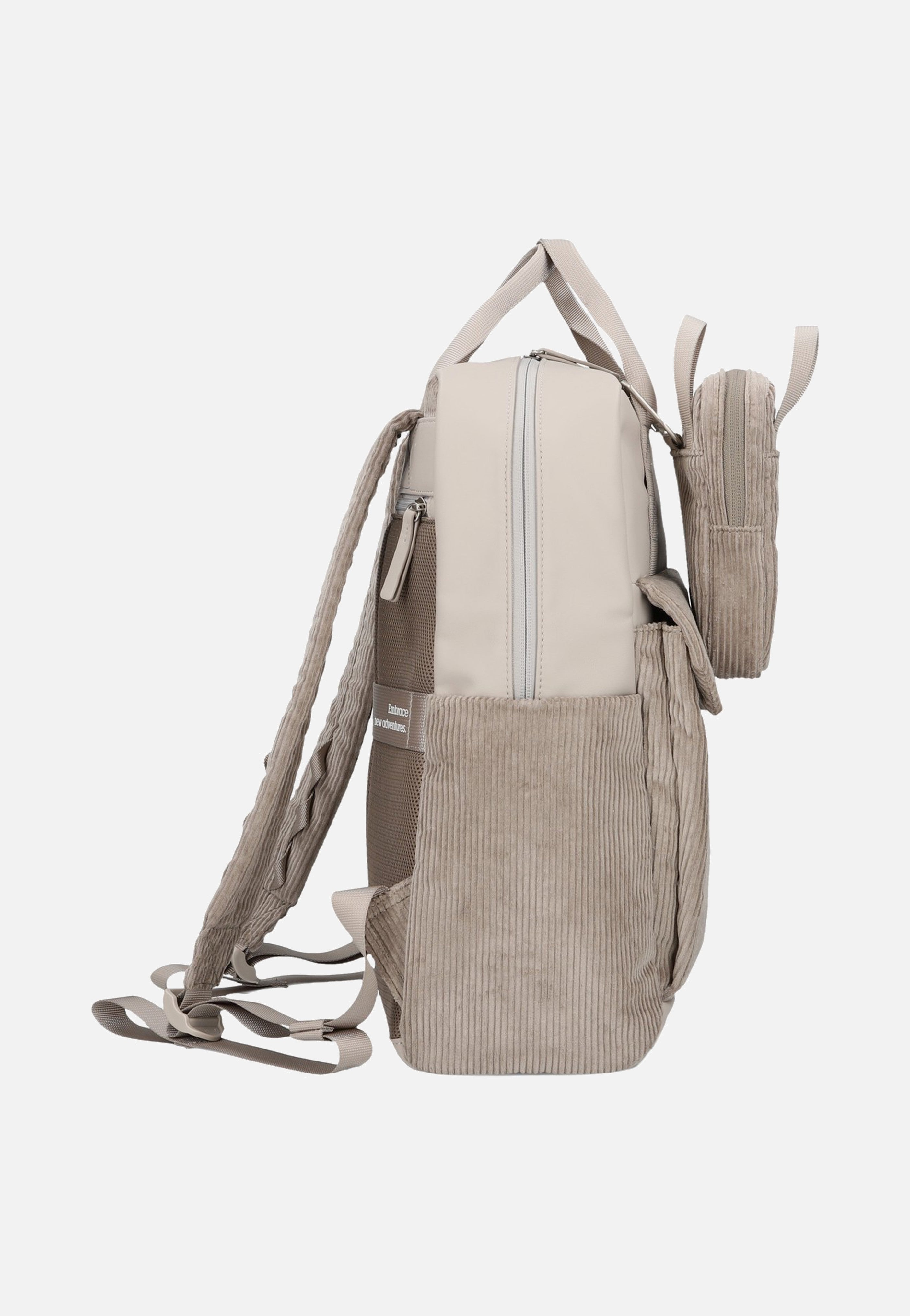 zwei Lou LUR160 Cord/Mocca Backpack
