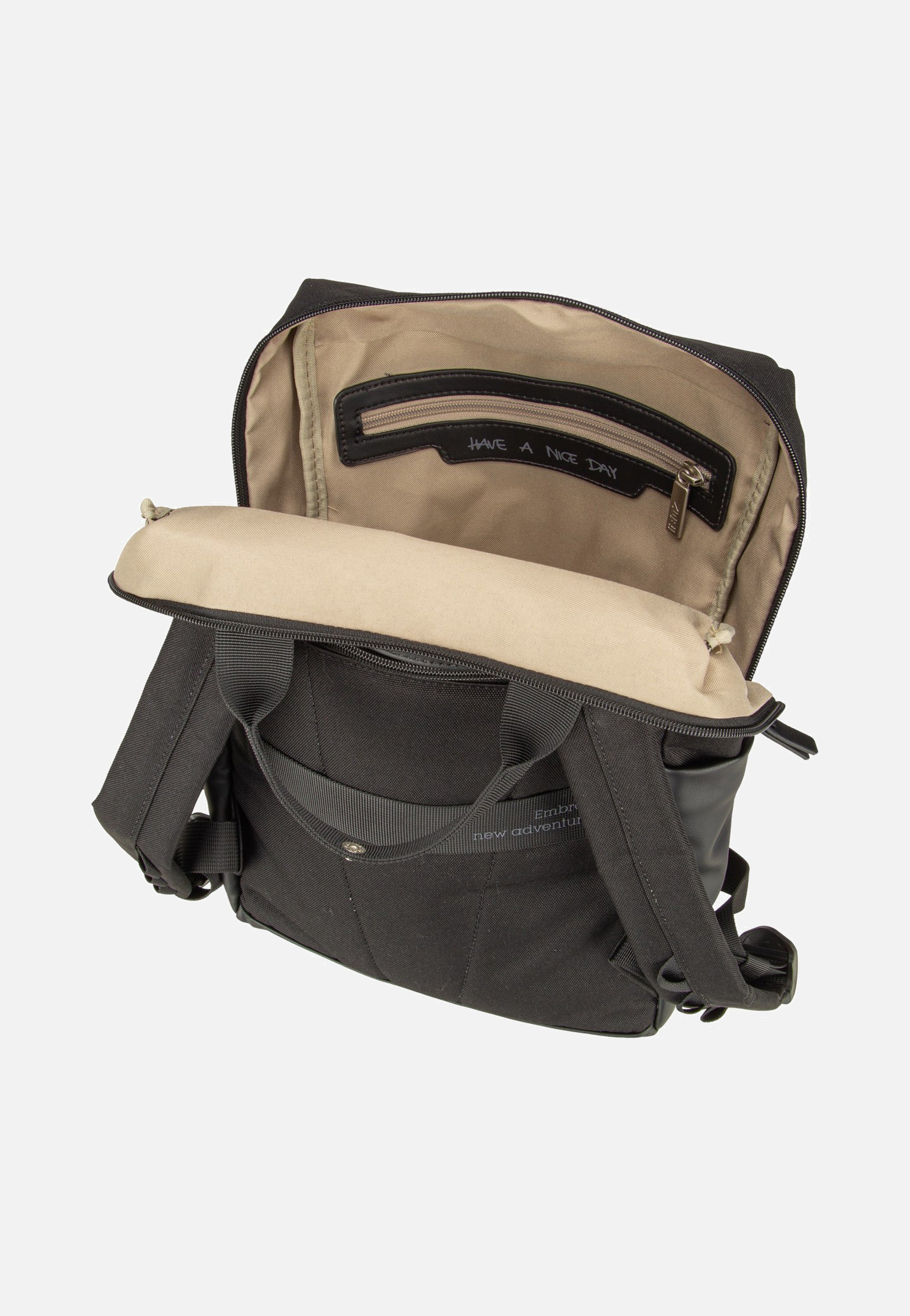 zwei Lou LUR130 Black Backpack