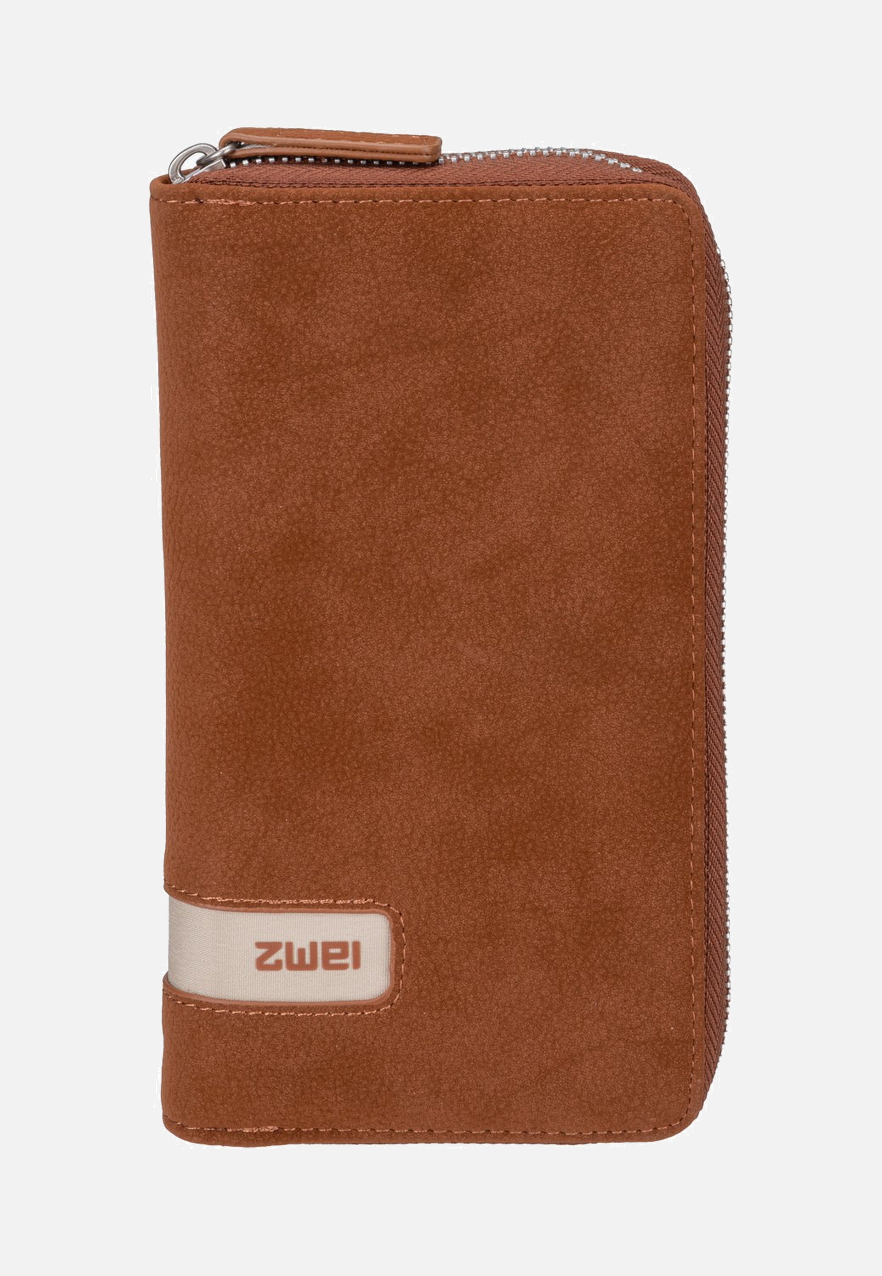 zwei M.Wallet MW2 Nubuk/Cognac Wallet