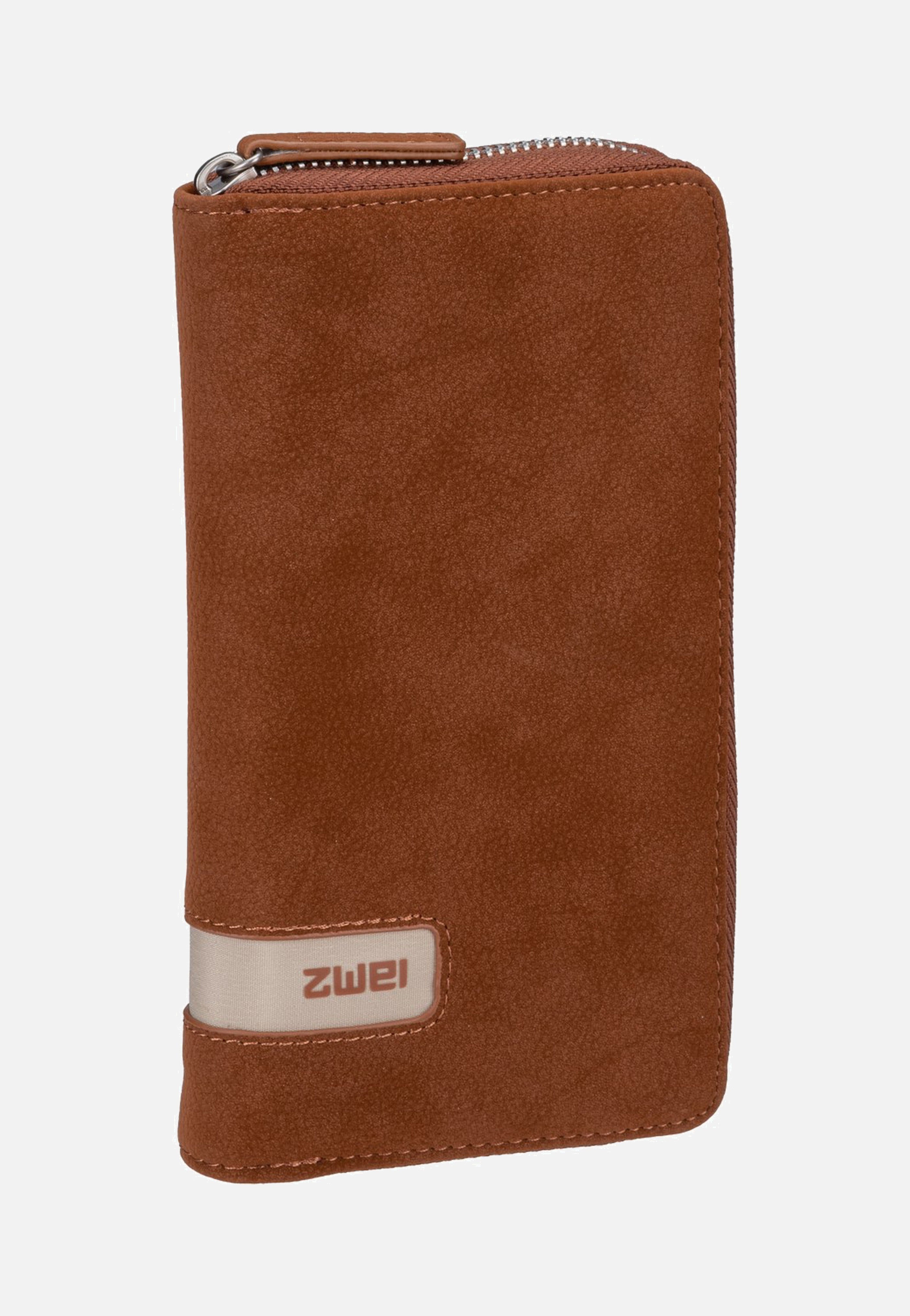 zwei M.Wallet MW2 Nubuk/Cognac Wallet