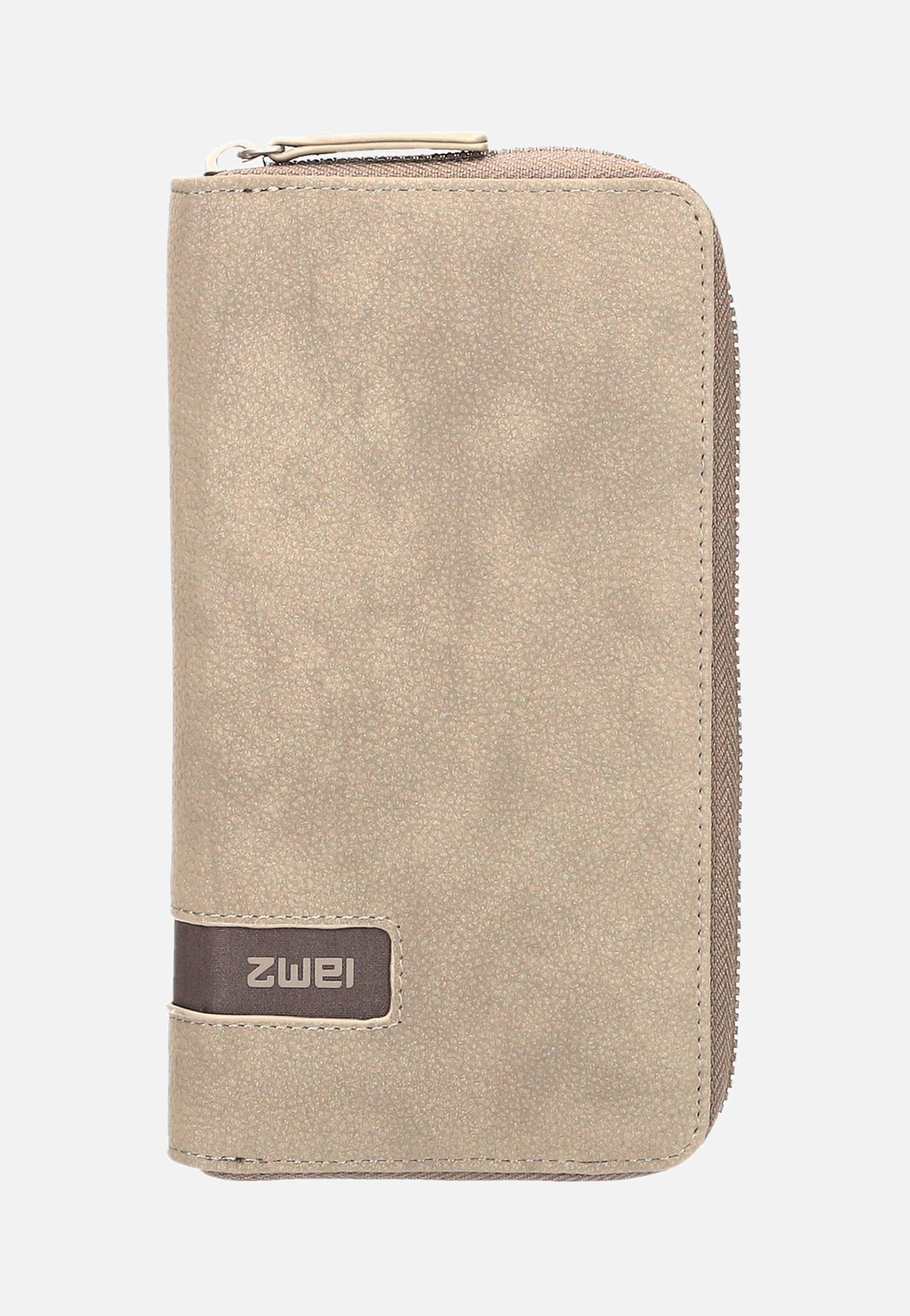 zwei M.Wallet MW2 Nubuk/Mud Wallet