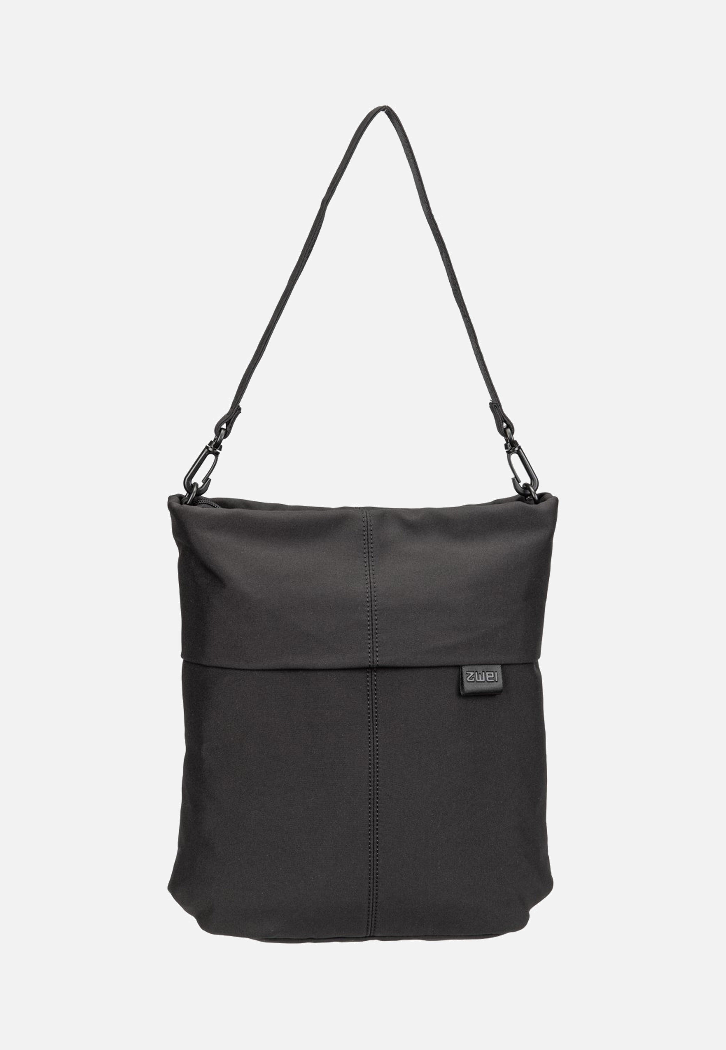 zwei Mademoiselle.Tex MTX12 Black Hobo Bag