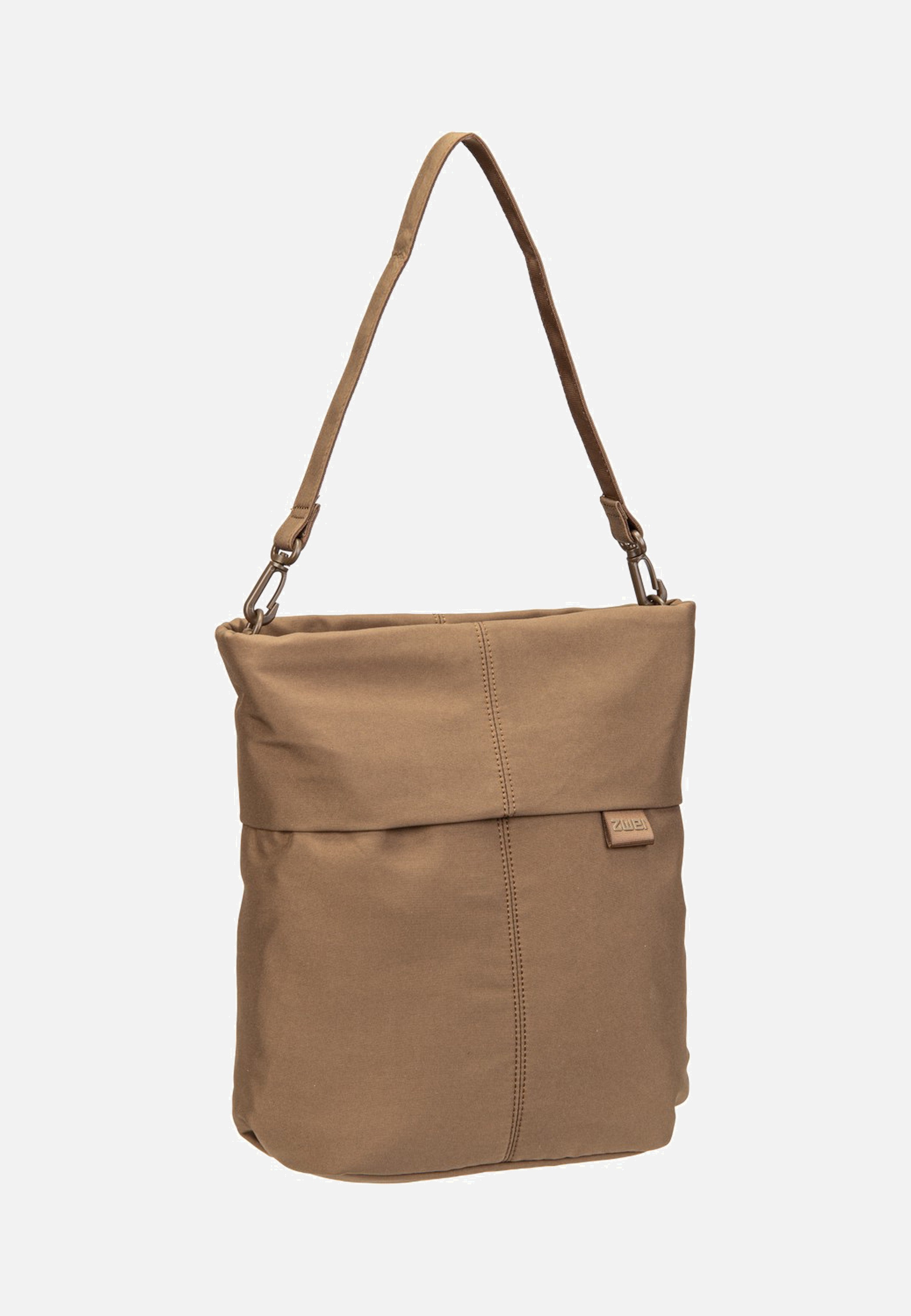 zwei Mademoiselle.Tex MTX12 Brown Hobo Bag