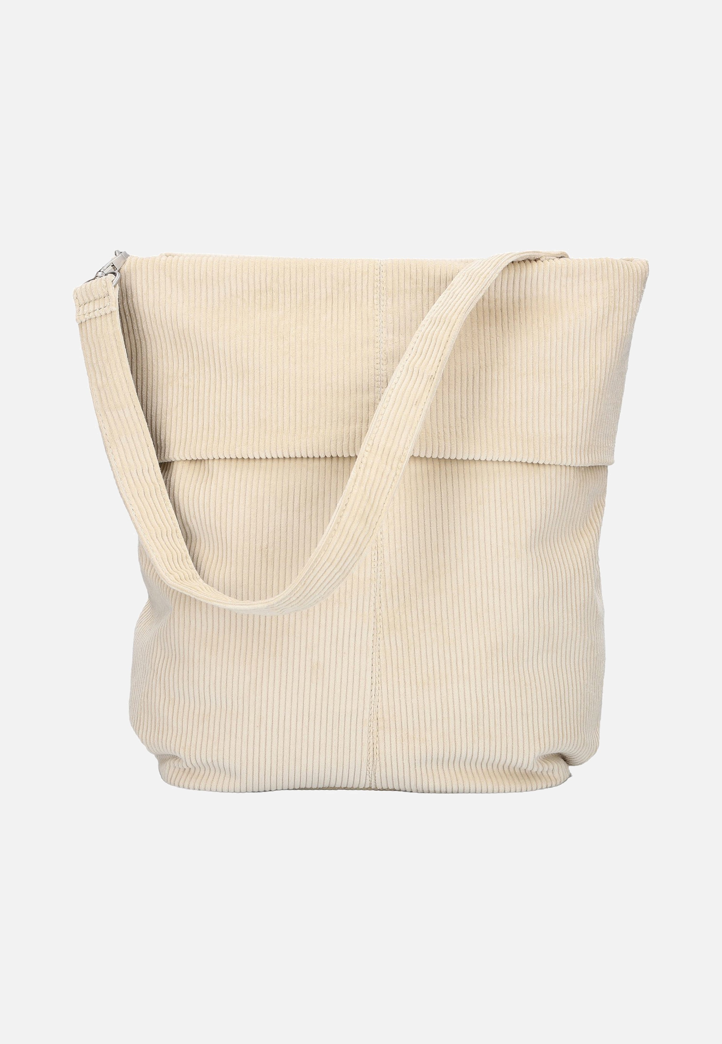 zwei Mademoiselle M12 Cord/Creme Hobo Bag