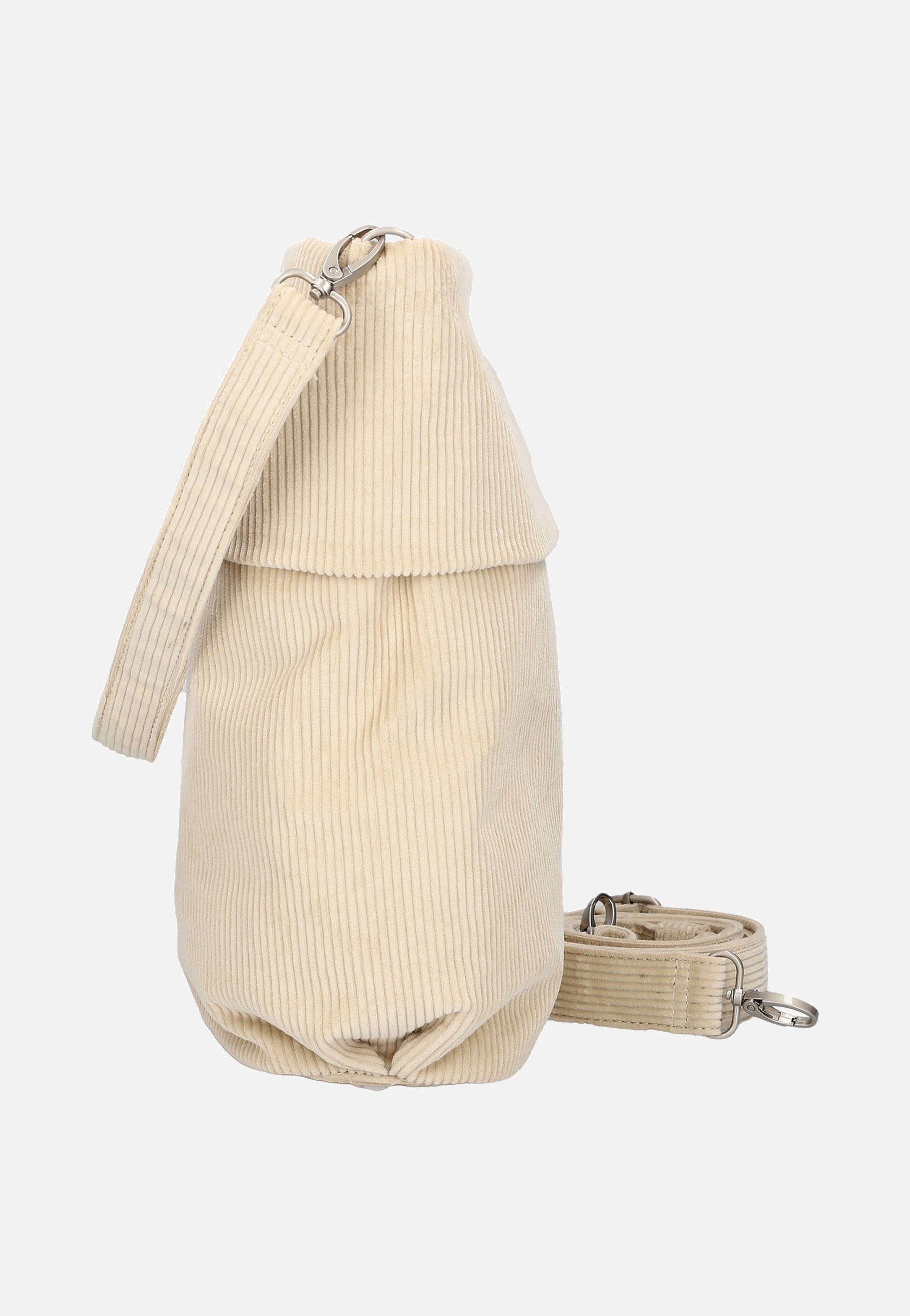 zwei Mademoiselle M12 Cord/Creme Hobo Bag