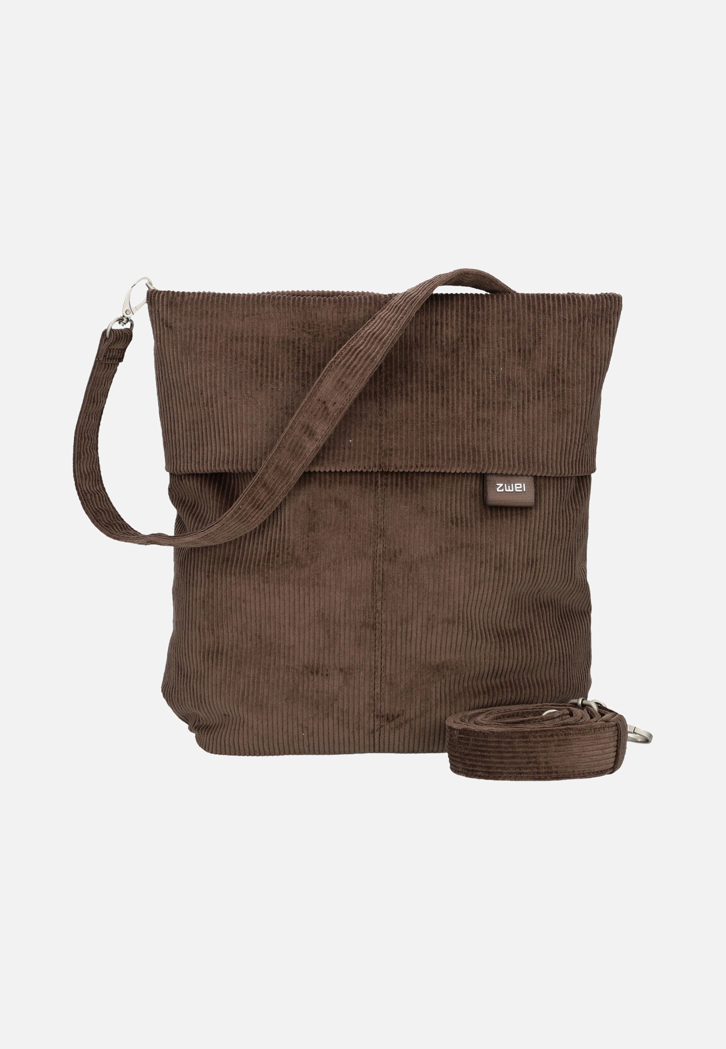 zwei - Mademoiselle M12 Cord/Wood - Hobo Bag | Neutral-Image