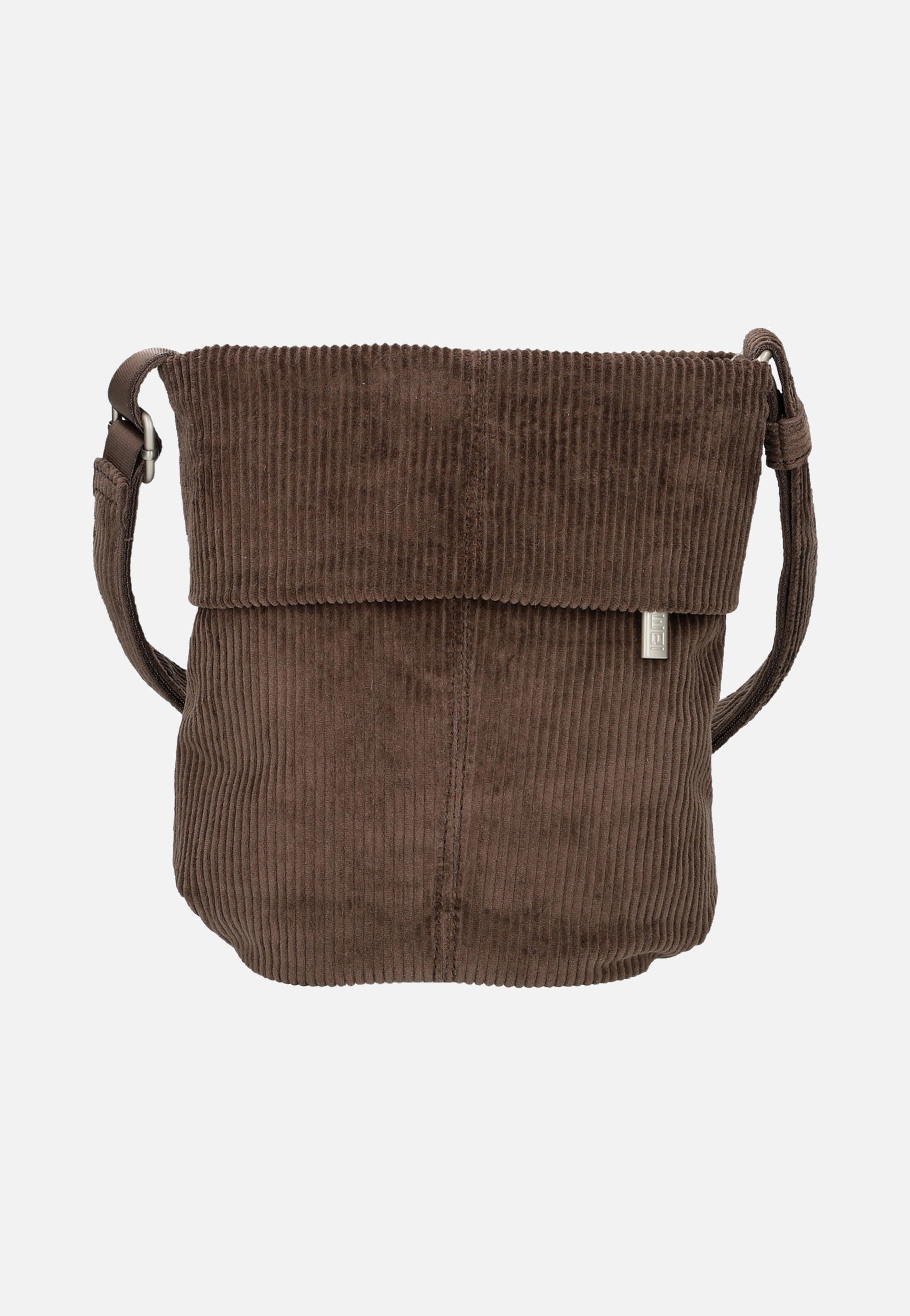 zwei Mademoiselle M45 Cord/Wood Crossbody Bag