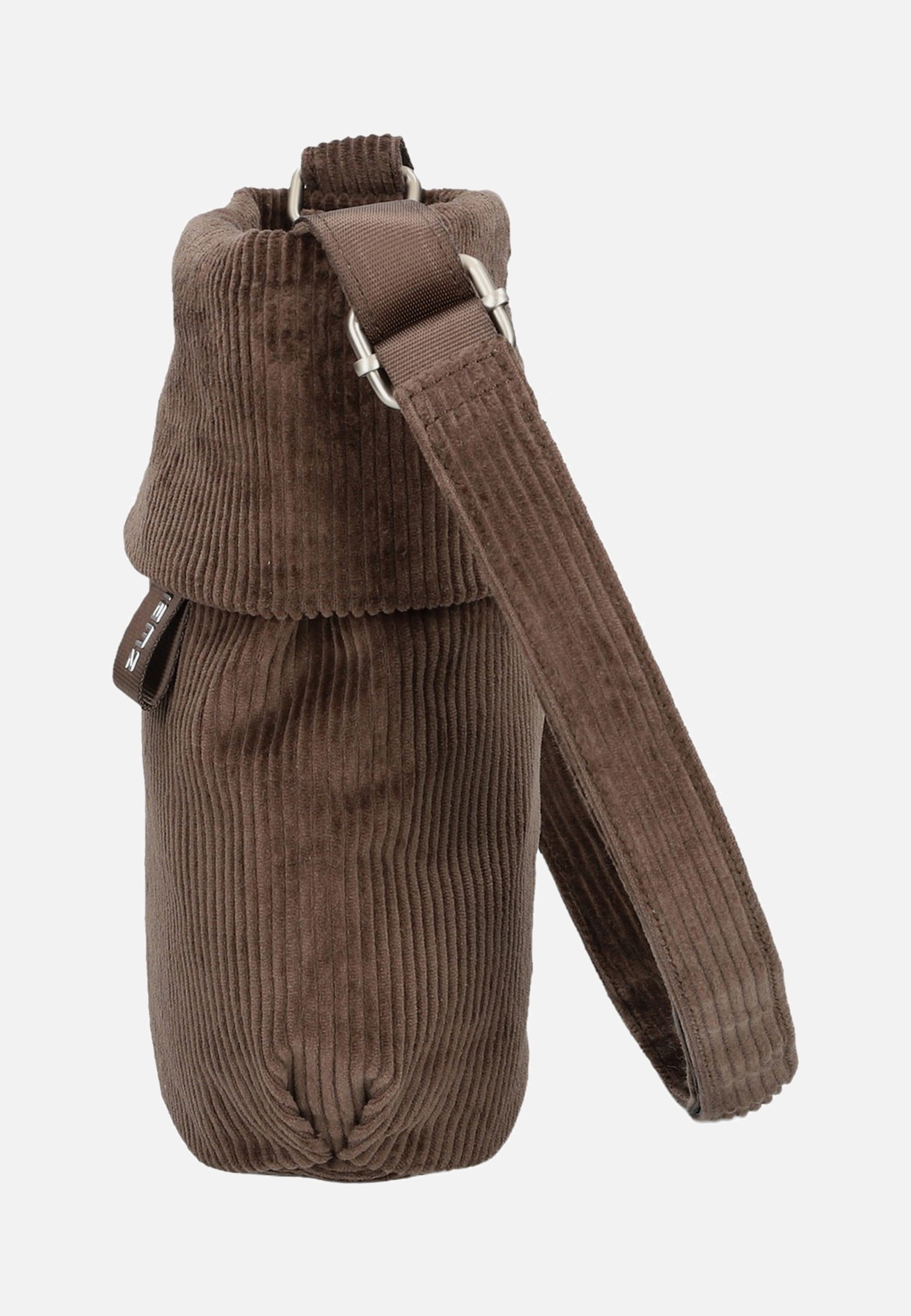 zwei Mademoiselle M45 Cord/Wood Crossbody Bag