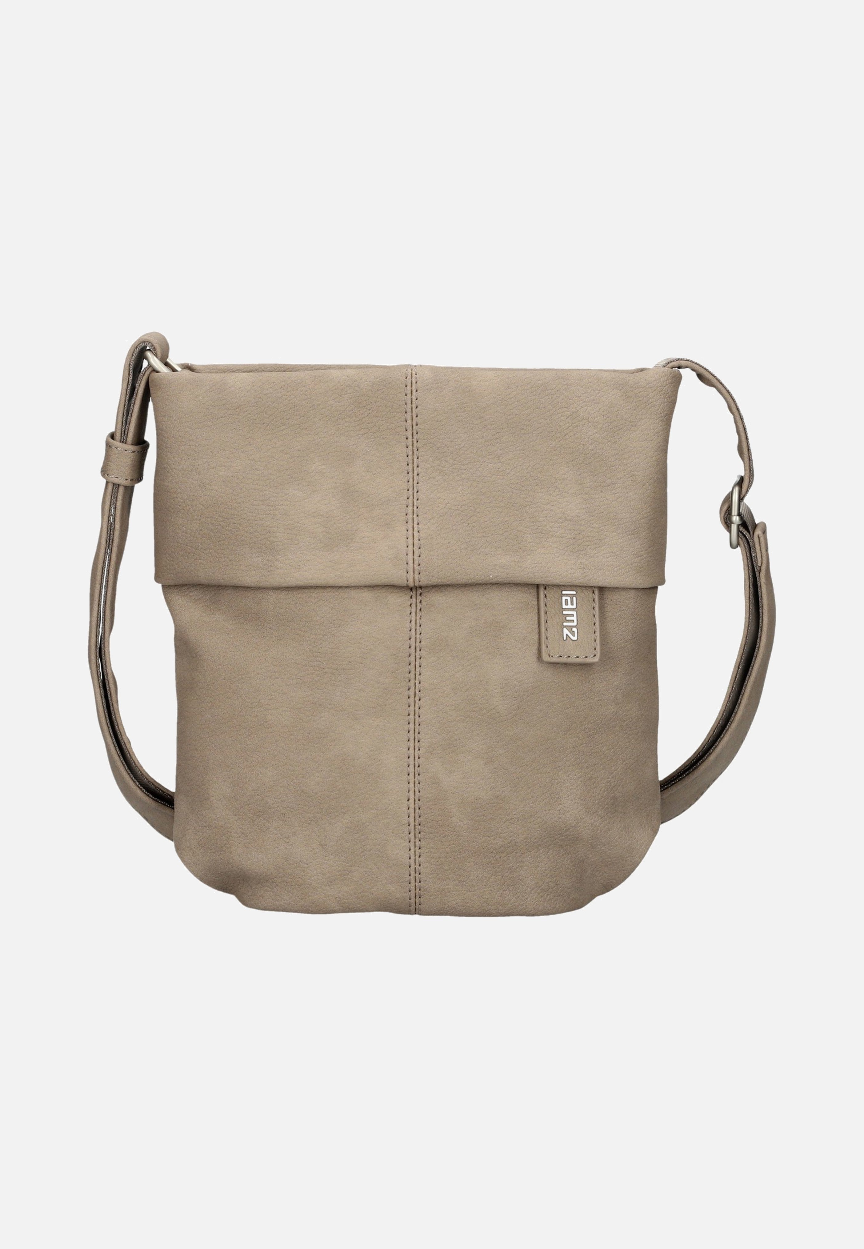 zwei Mademoiselle M45 Nubuk/Cappuccino Crossbody Bag