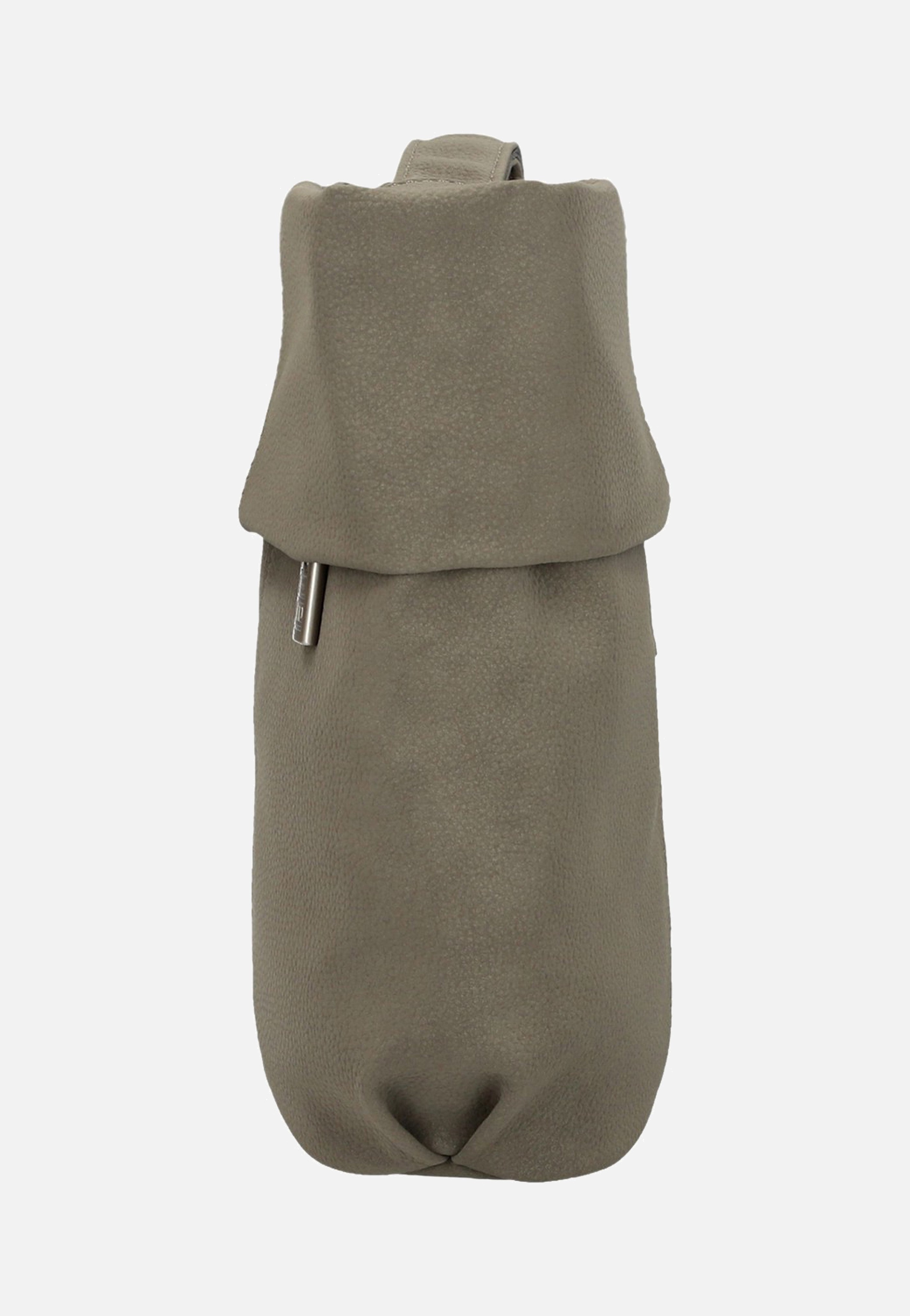 zwei Mademoiselle M45 Nubuk/Mud Crossbody Bag