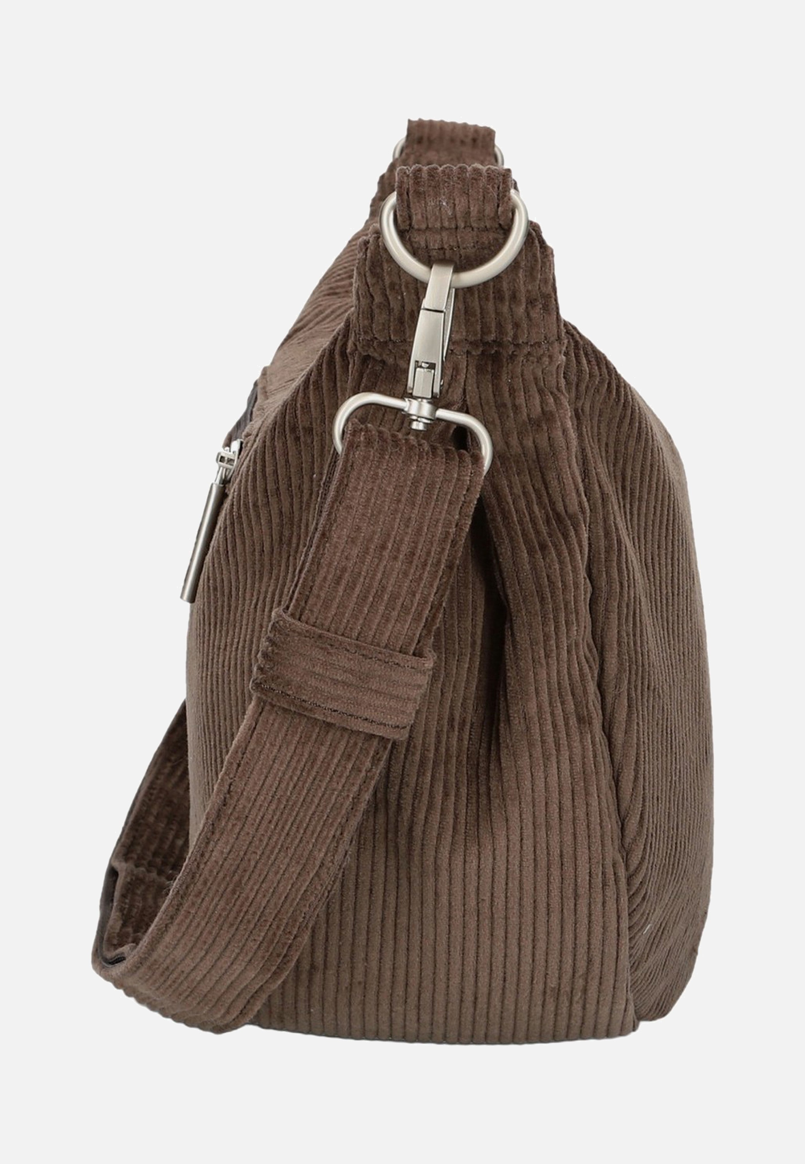 zwei - Mademoiselle M70 Cord/Wood - Sling Bag | Neutral-Image