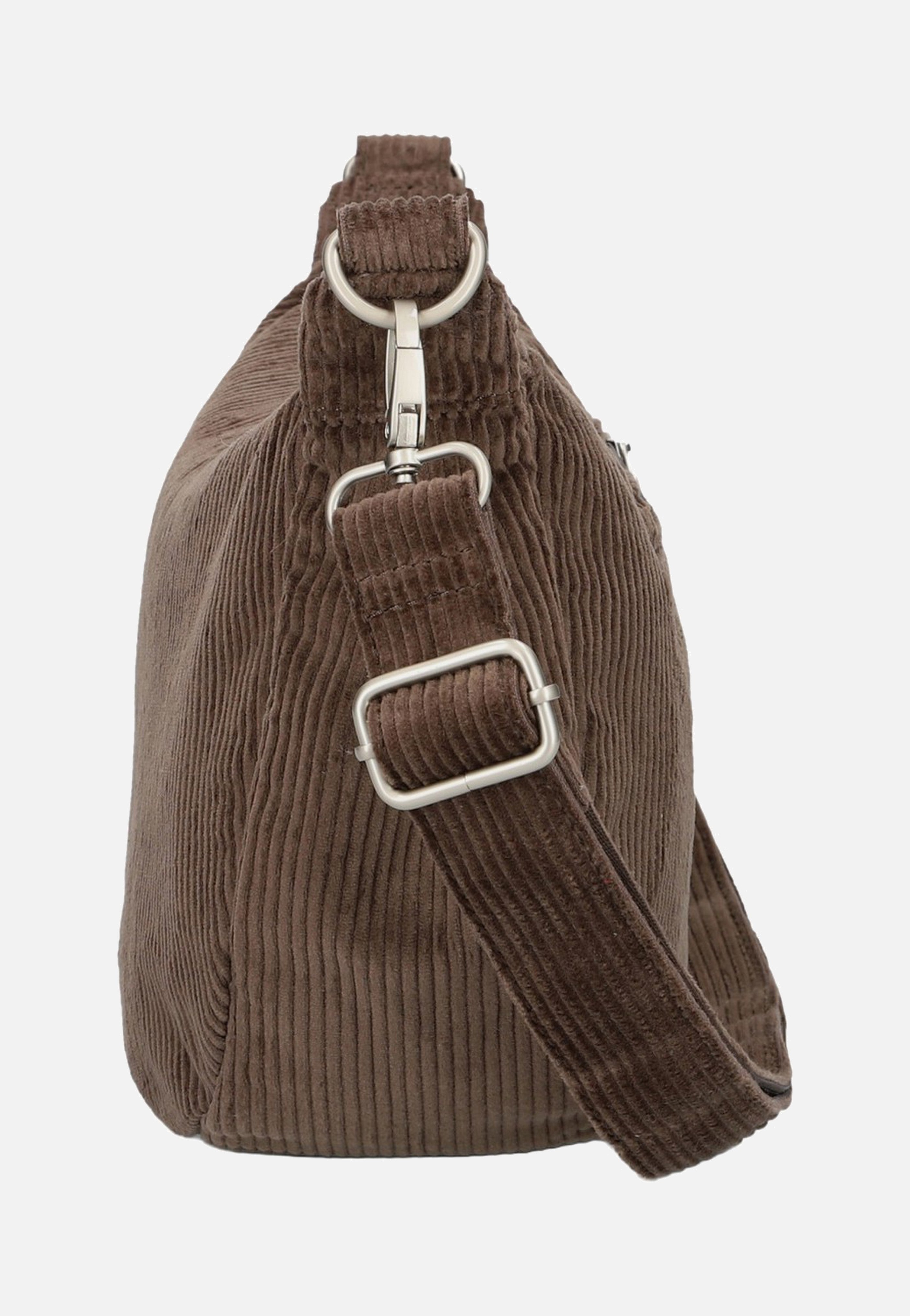 zwei - Mademoiselle M70 Cord/Wood - Sling Bag | Neutral-Image