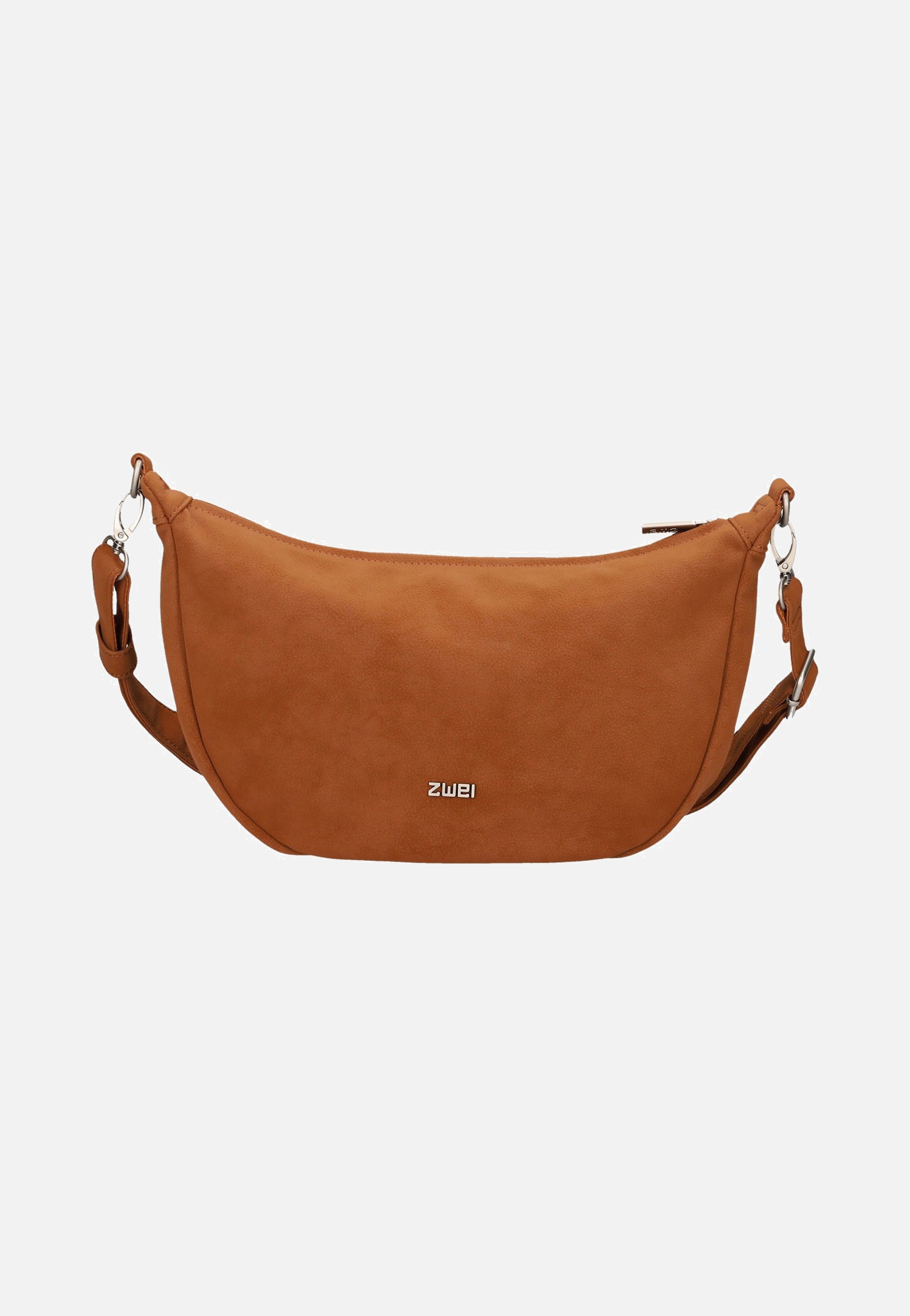 zwei Mademoiselle M70 Nubuk/Cognac Sling Bag