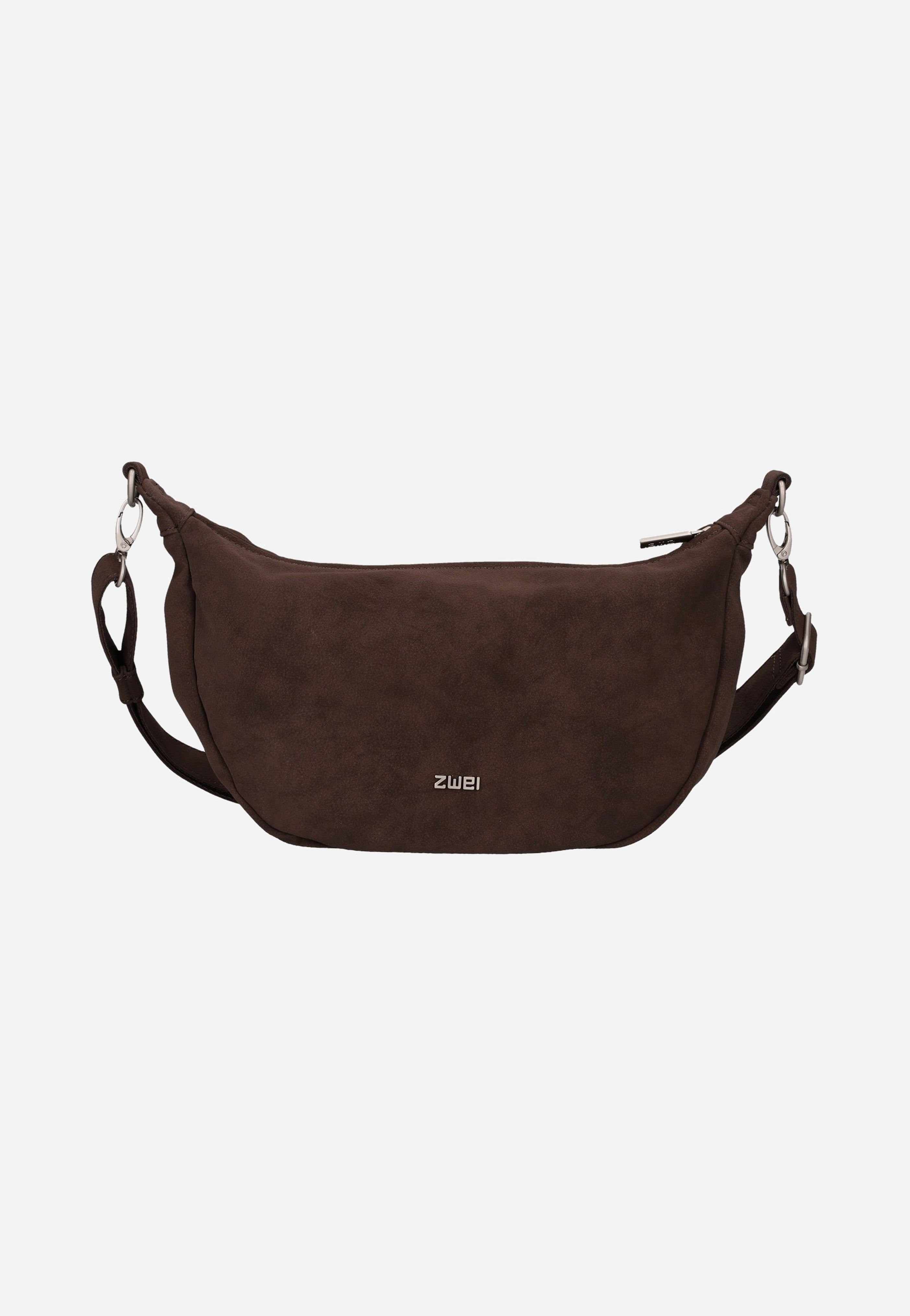 zwei Mademoiselle M70 Nubuk/Espresso Sling Bag
