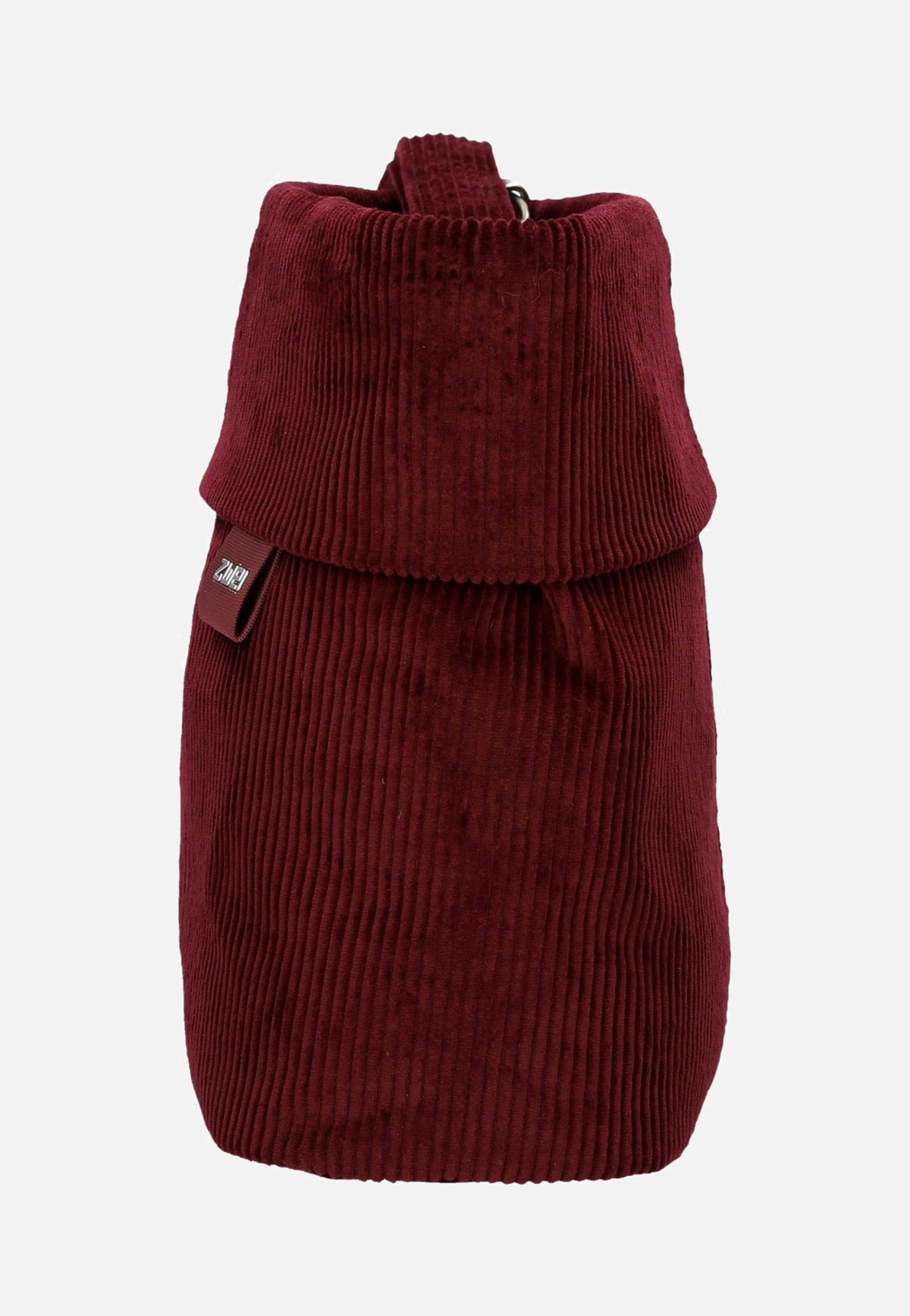 zwei Mademoiselle M8 Cord/Bordeaux Pouch Bag