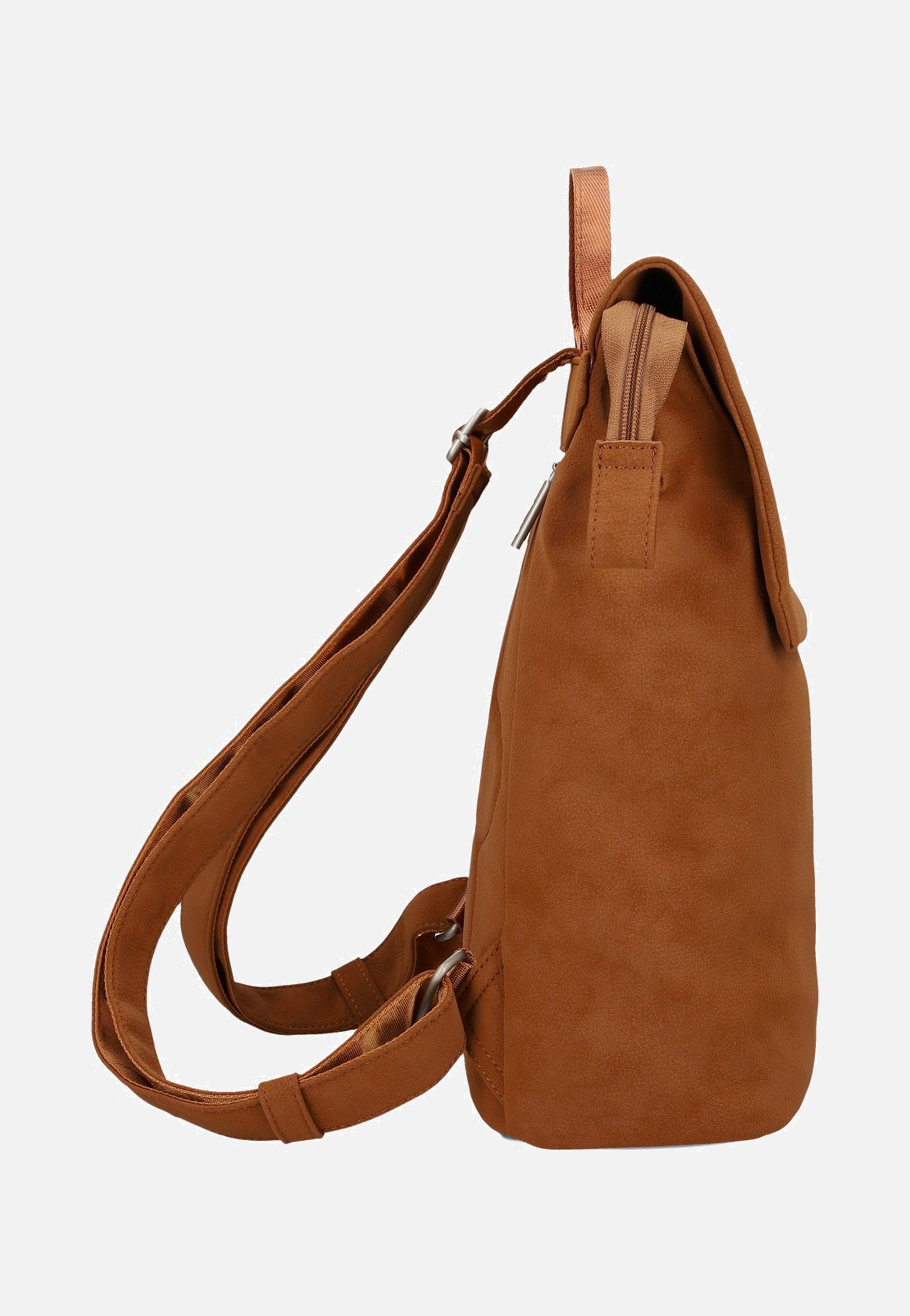 zwei Mademoiselle MR13 Nubuk/Cognac Backpack