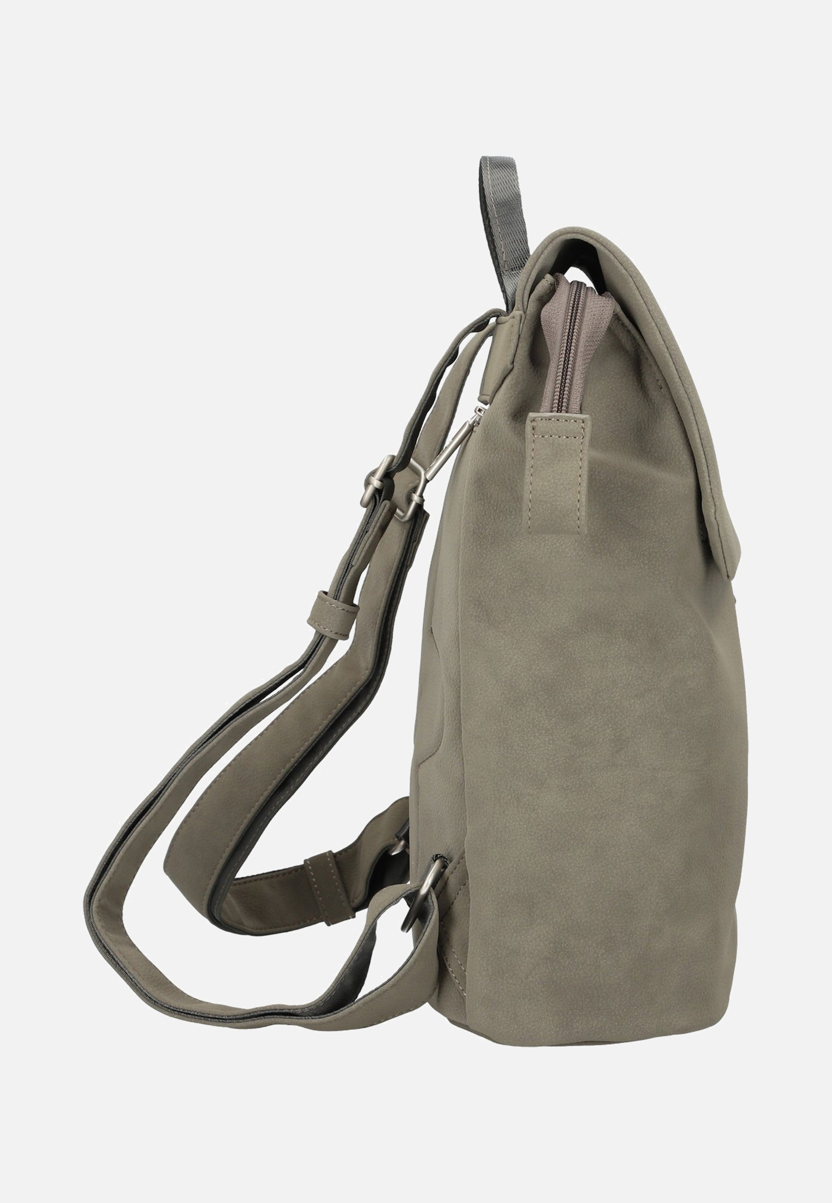 zwei Mademoiselle MR13 Nubuk/Mud Backpack
