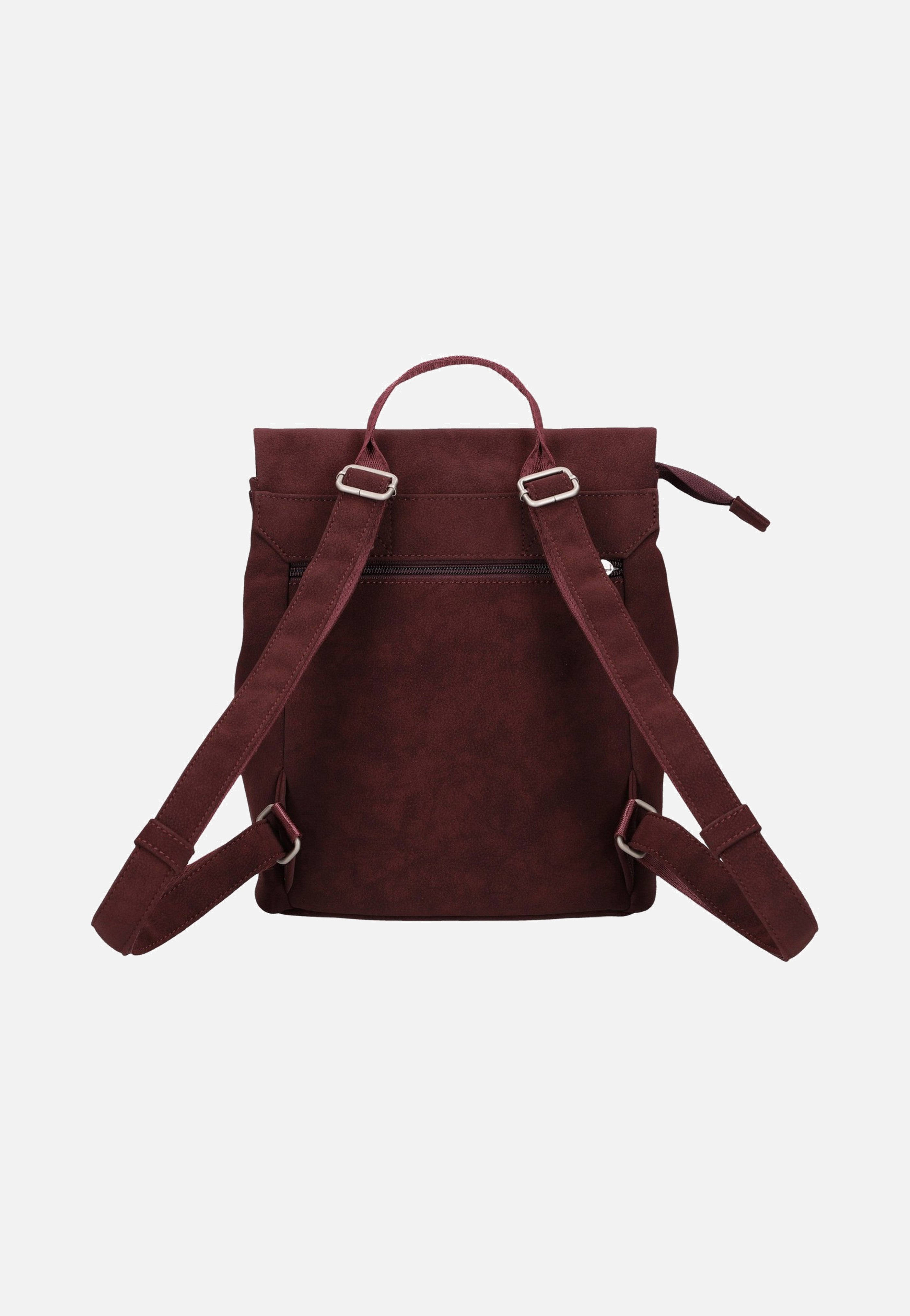 zwei Mademoiselle MR8 Nubuk/Bordeaux Backpack
