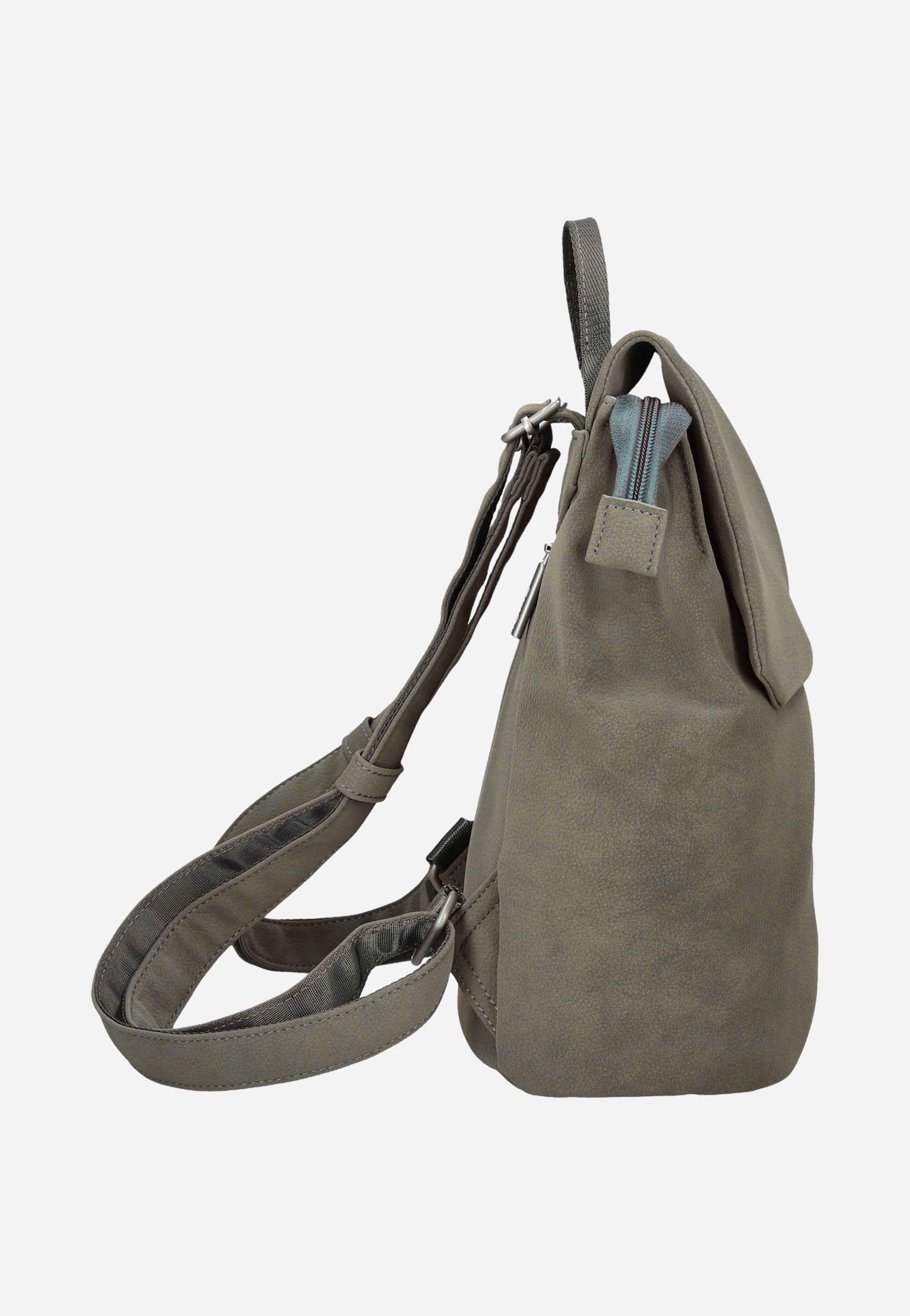 zwei Mademoiselle MR8 Nubuk/Mud Backpack