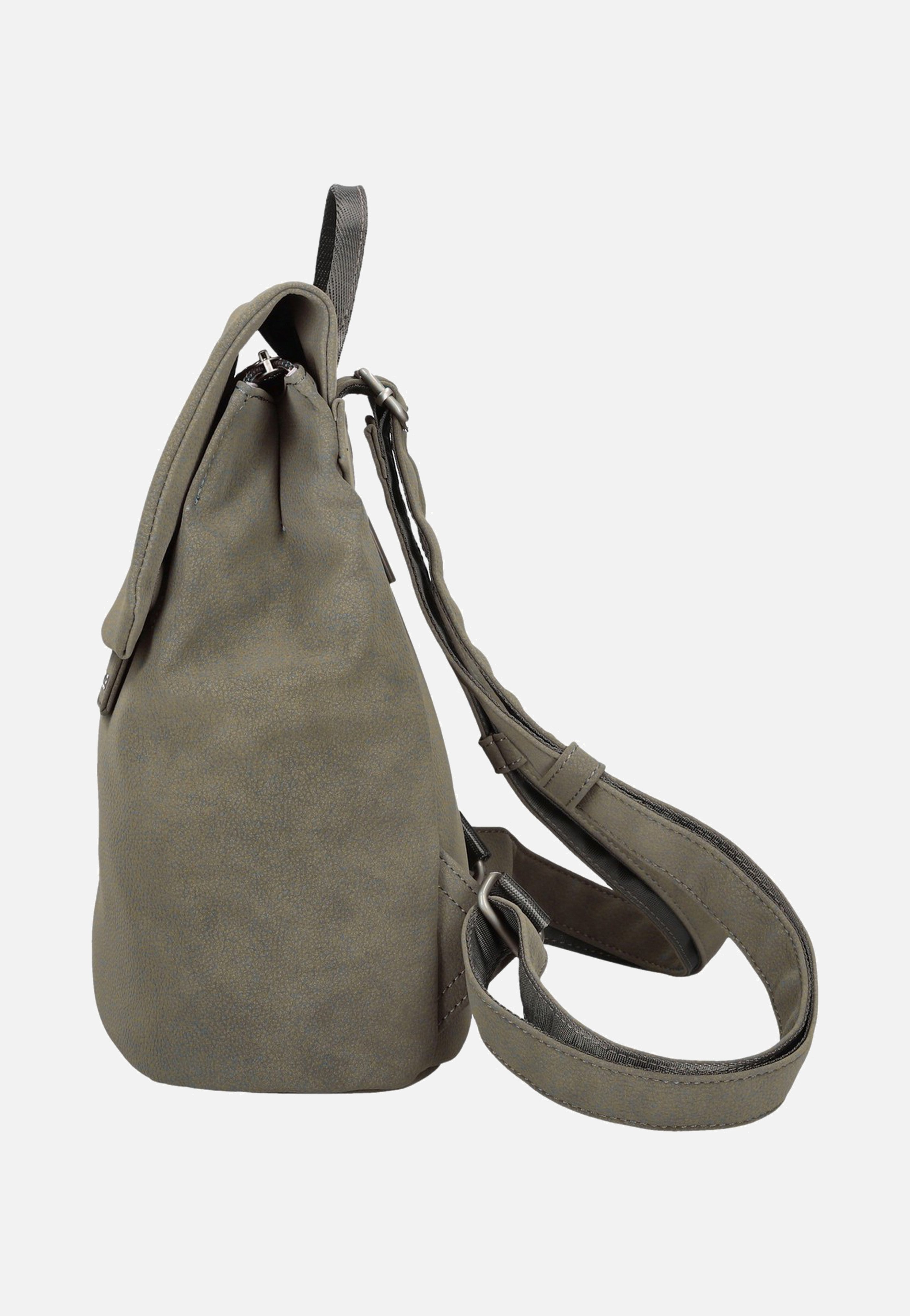 zwei Mademoiselle MR8 Nubuk/Mud Backpack