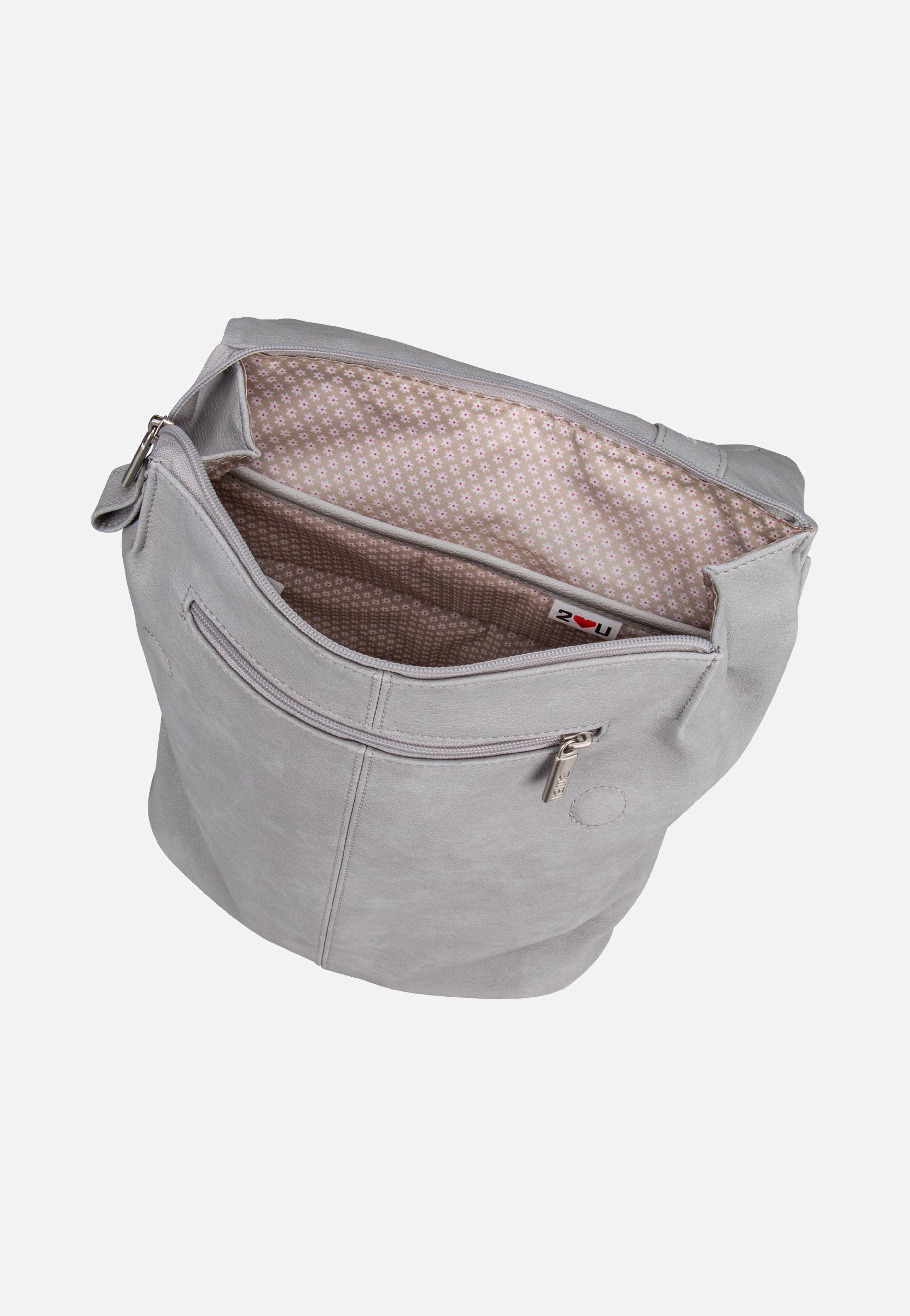 zwei - Mademoiselle MR13 Nubuk/Ice - Backpack | Women-Image